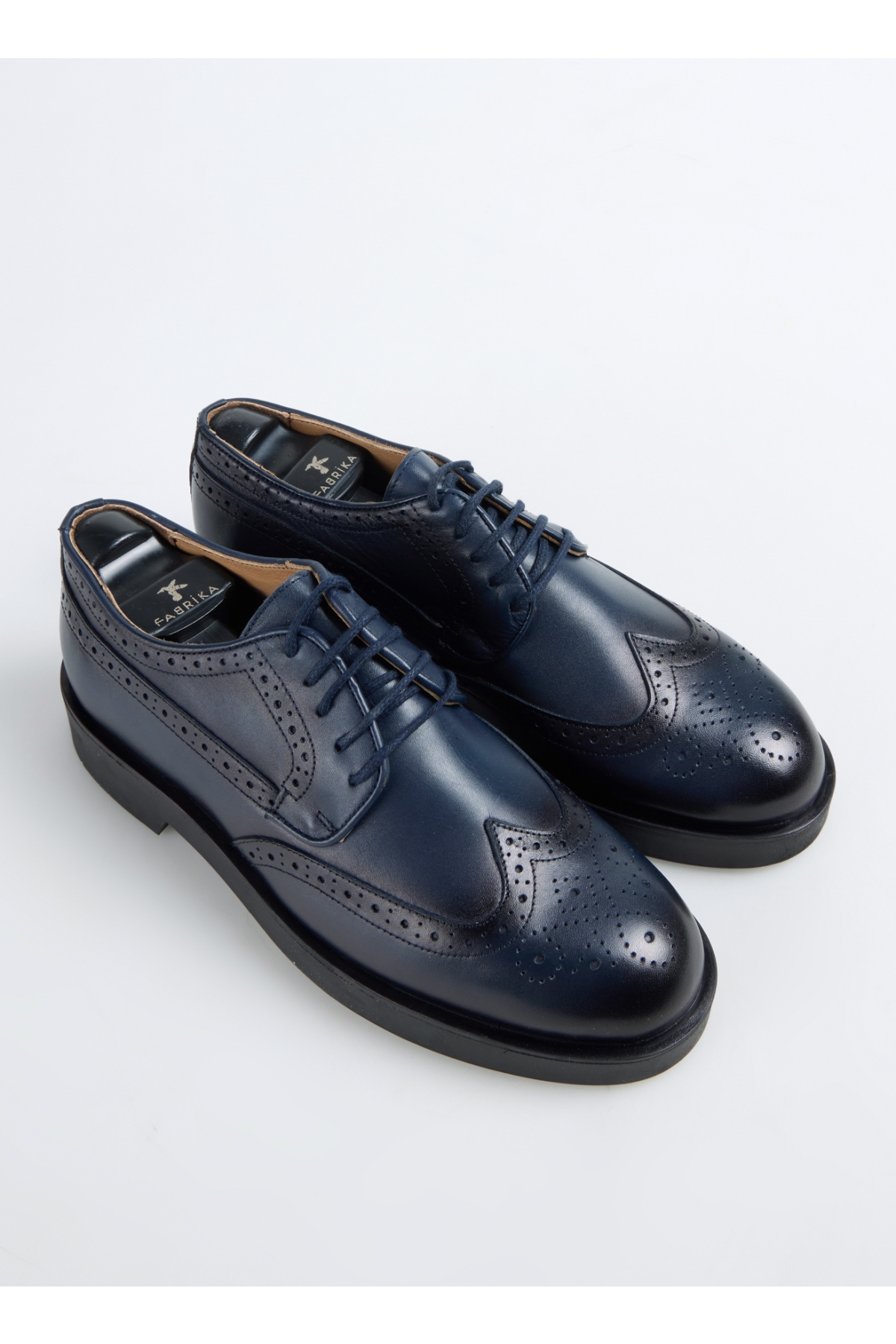 Lacivert Erkek Deri Klasik Ayakkabı HENEL-ALONZO - Görsel 3
