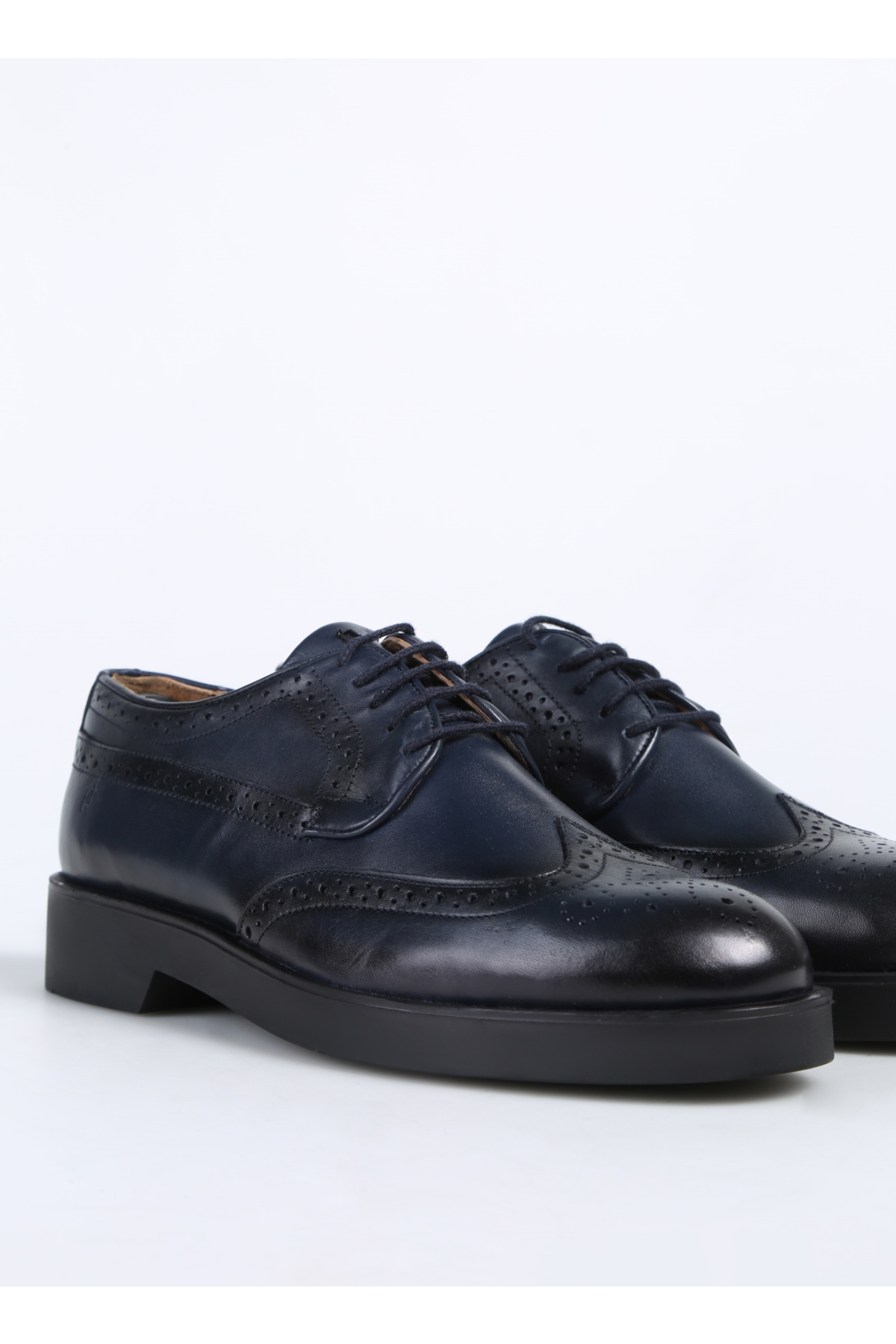 Lacivert Erkek Deri Klasik Ayakkabı HENEL-ALONZO - Görsel 10