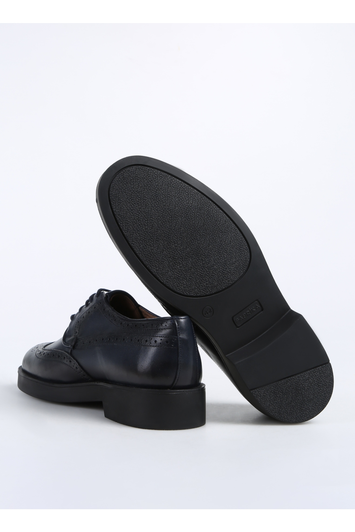 Lacivert Erkek Deri Klasik Ayakkabı HENEL-ALONZO - Görsel 12