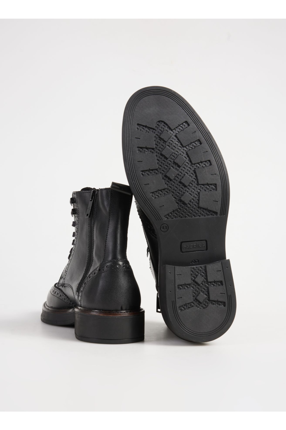 Siyah Erkek Deri Bot RIOS-ABNER - Görsel 5