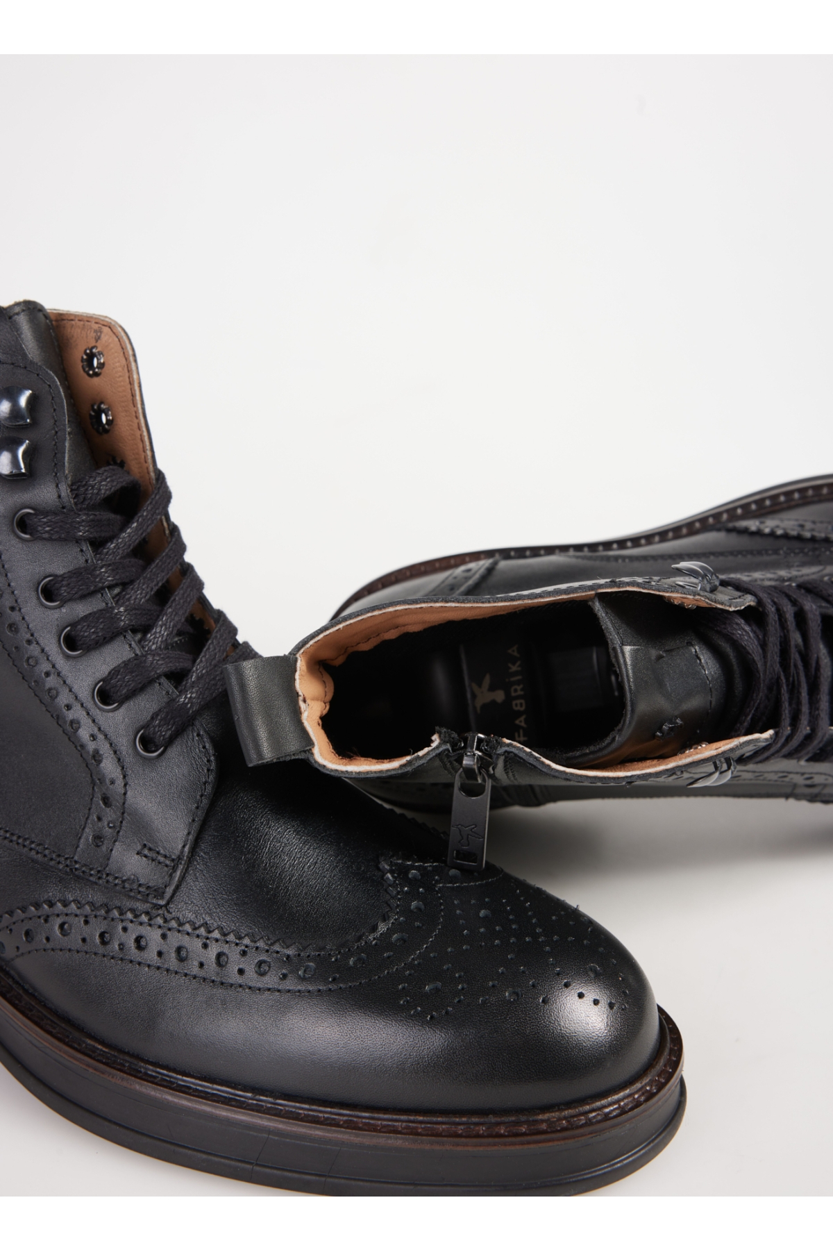 Siyah Erkek Deri Bot RIOS-ABNER - Görsel 6