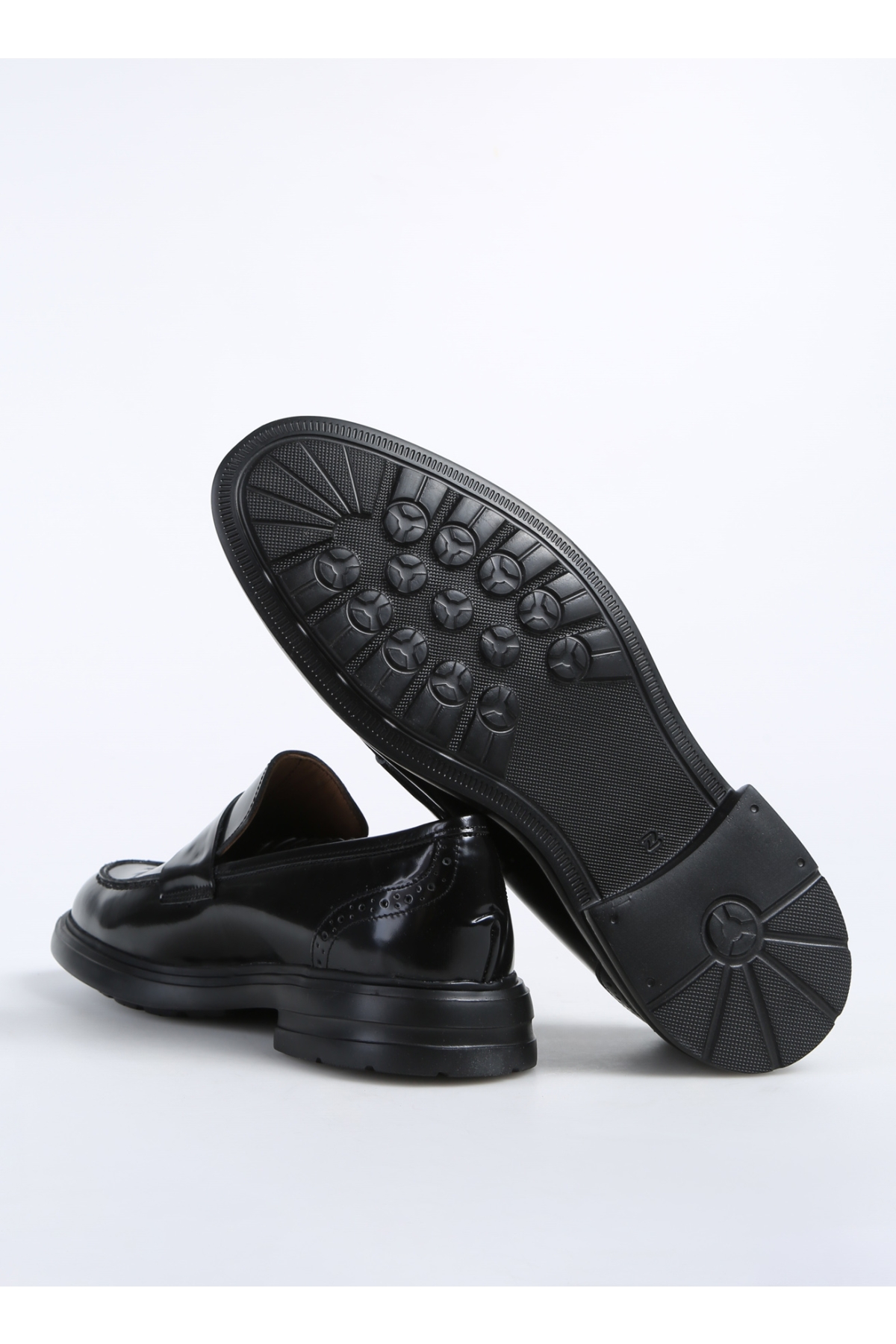 Siyah Erkek Deri Klasik Ayakkabı RAFA-DARIAN - Görsel 5