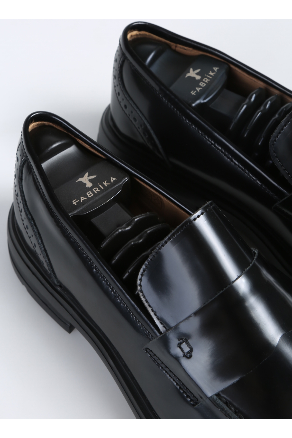 Siyah Erkek Deri Klasik Ayakkabı RAFA-DARIAN - Görsel 7