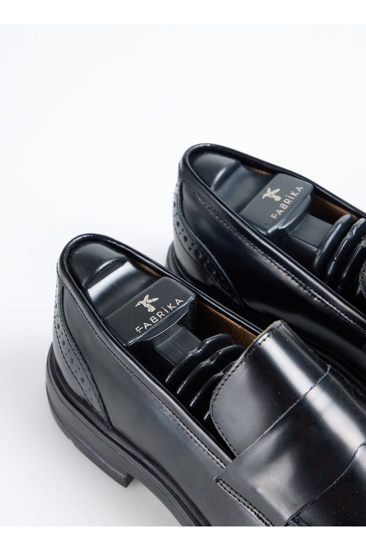Siyah Erkek Deri Klasik Ayakkabı RAFA-DARIAN - Görsel 11