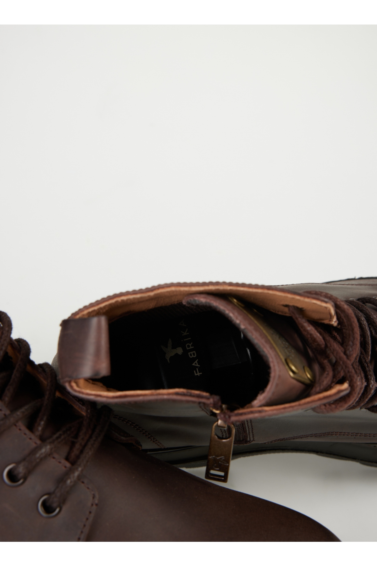 Kahverengi Erkek Deri Bot MENGA-BLAINE - Görsel 6