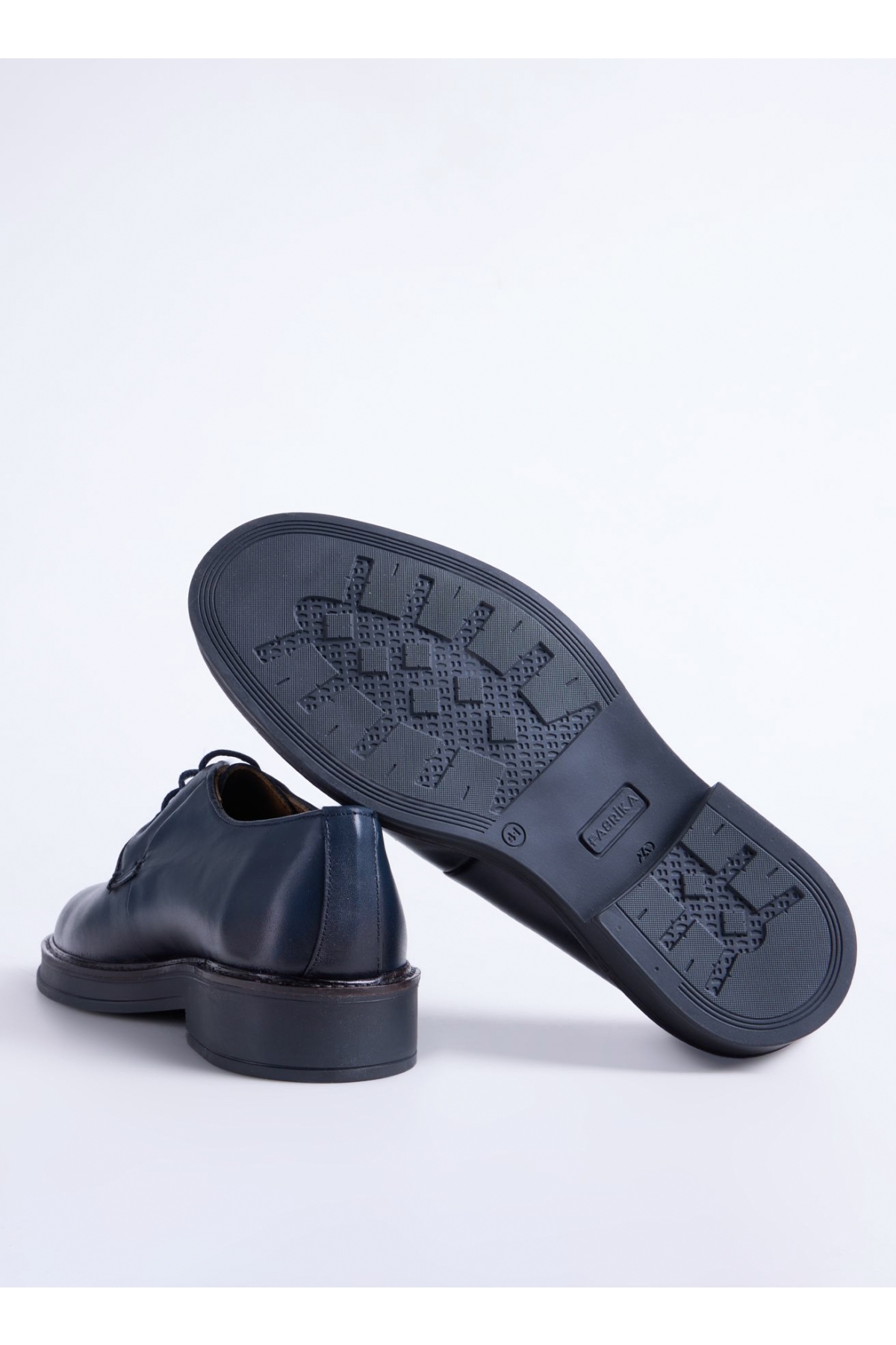 Fabrika Lacivert Fabrika Deri Klasik Erkek Ayakkabı RIOS-ALBAN