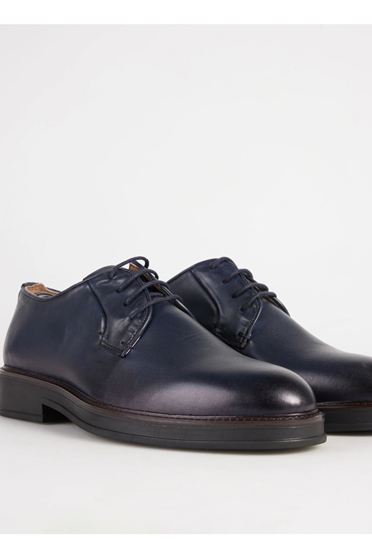 Fabrika Lacivert Fabrika Deri Klasik Erkek Ayakkabı RIOS-ALBAN