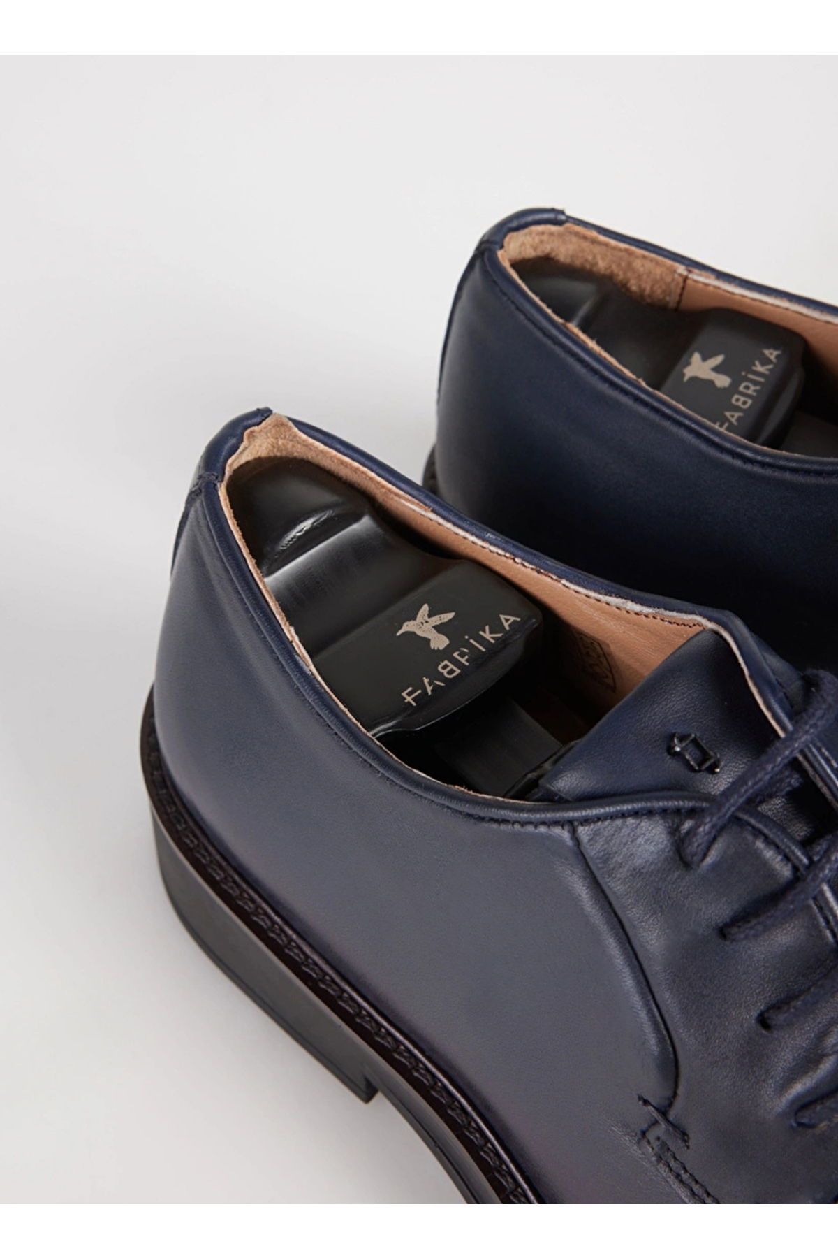Fabrika Lacivert Fabrika Deri Klasik Erkek Ayakkabı RIOS-ALBAN