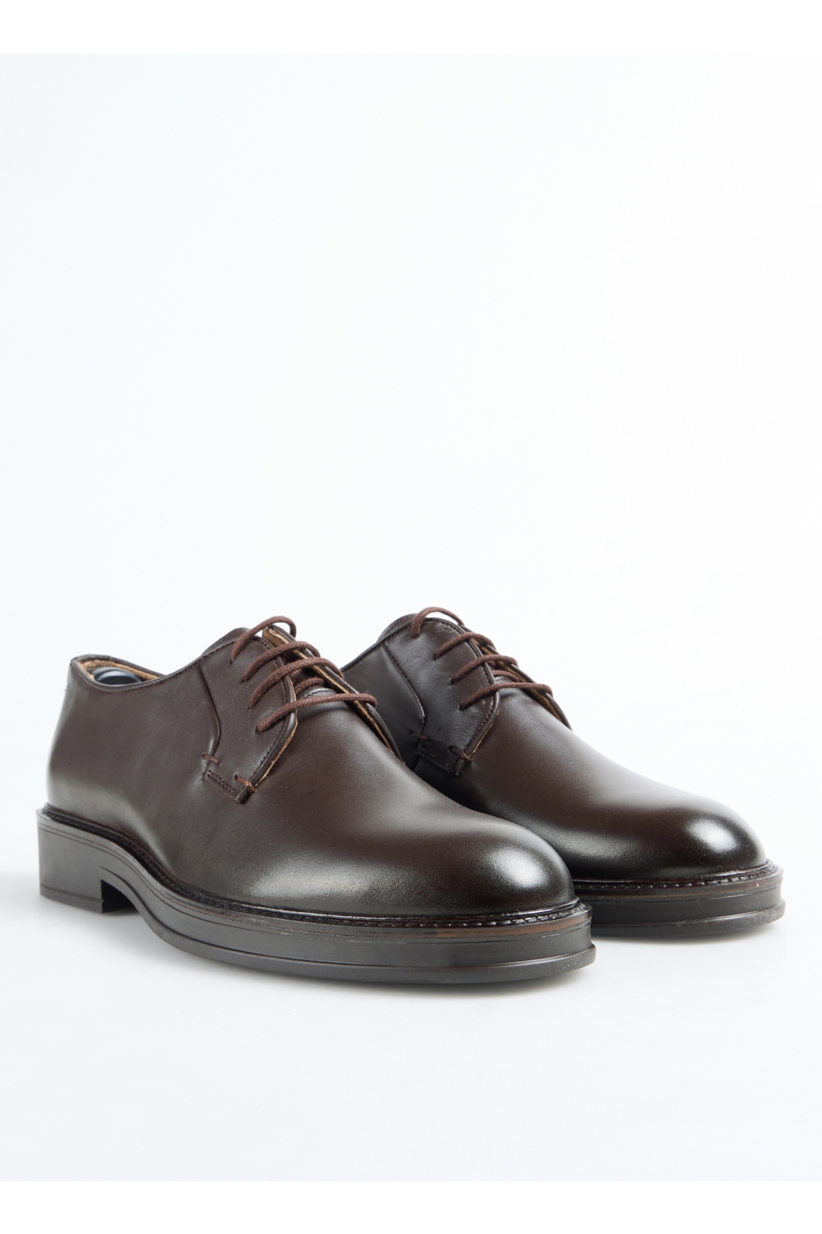 Kahverengi Erkek Deri Klasik Ayakkabı RIOS-ALBAN - Görsel 3