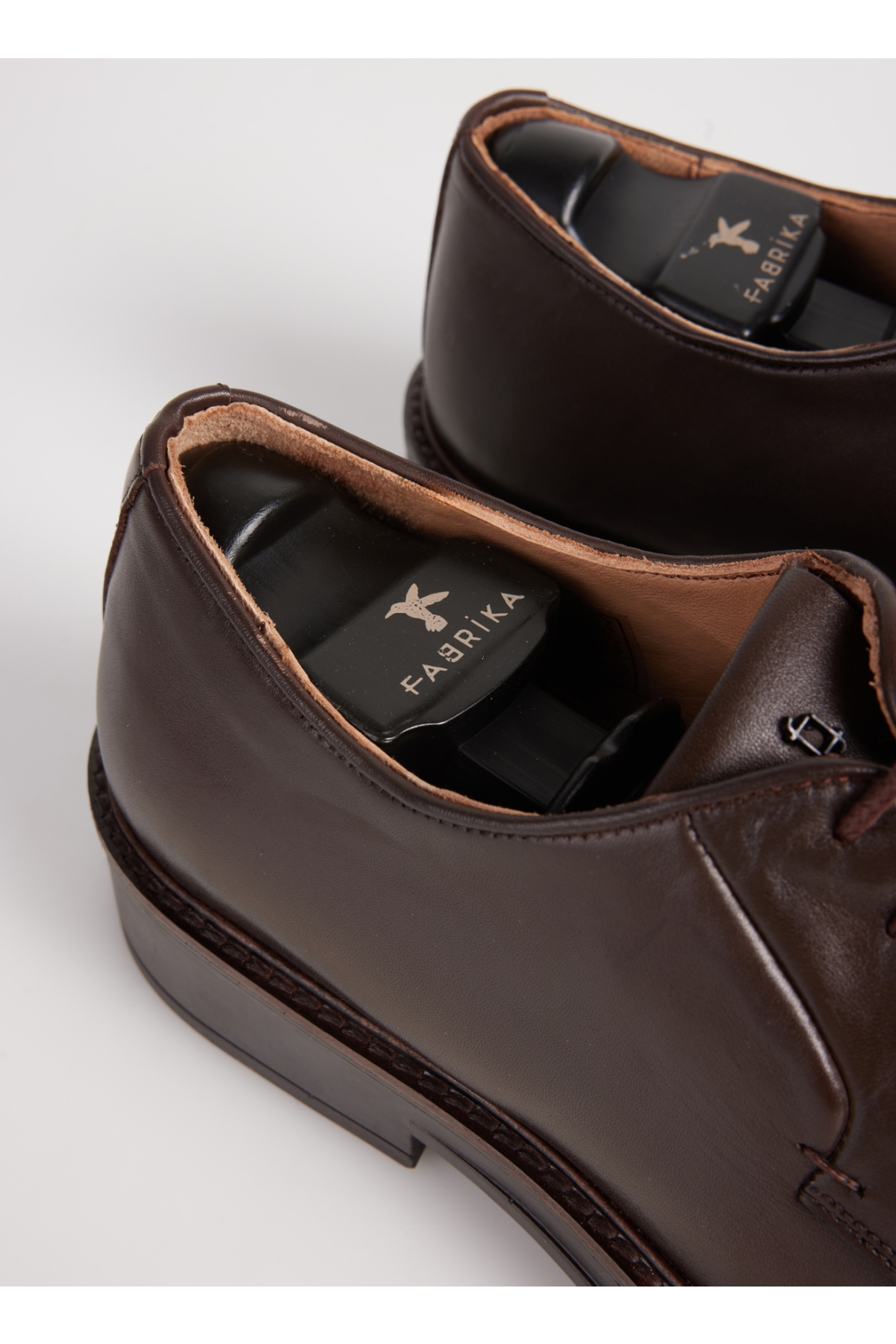 Kahverengi Erkek Deri Klasik Ayakkabı RIOS-ALBAN - Görsel 13