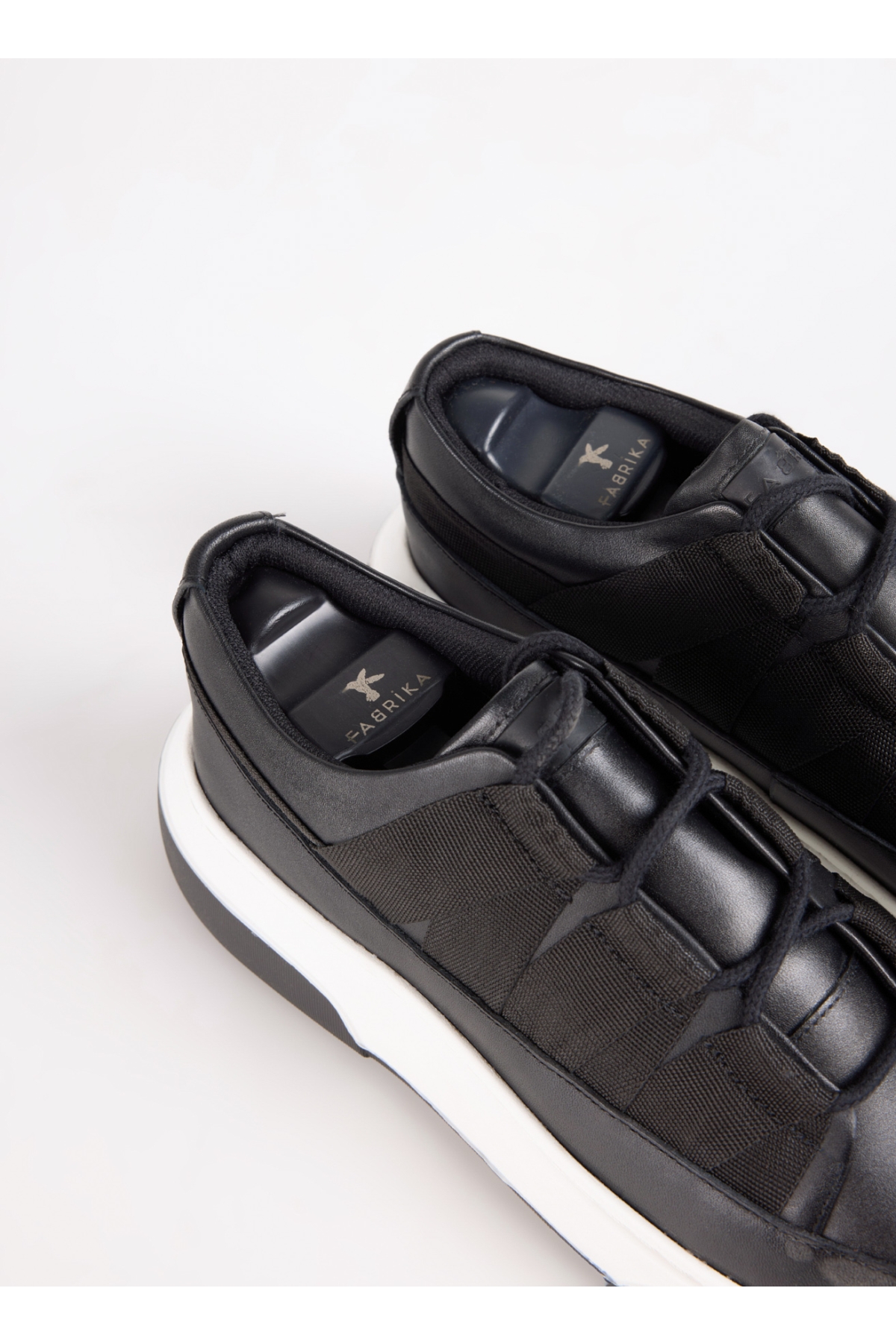 Siyah Erkek Deri Sneaker TONA-DAVEY - Görsel 5