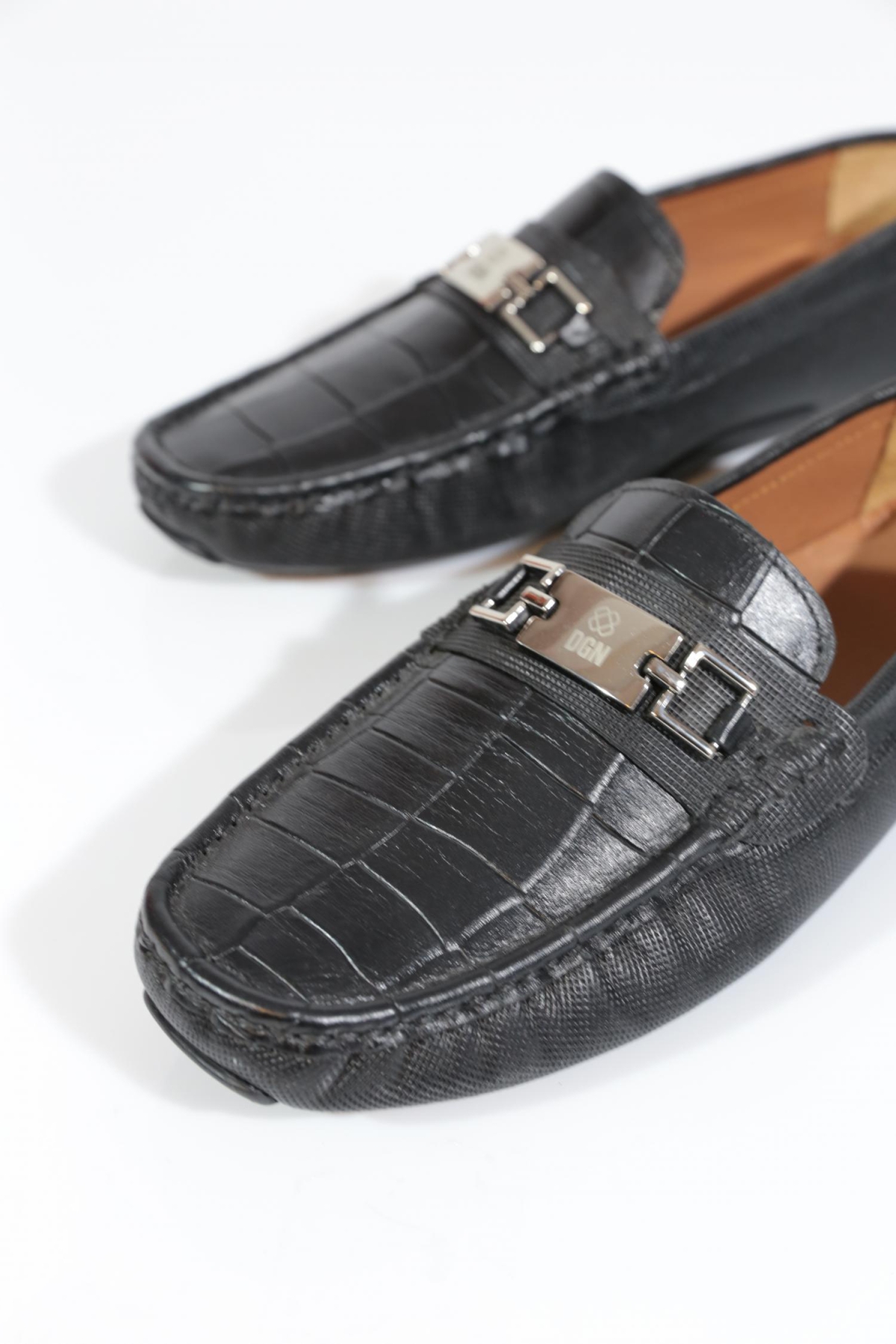 1014 Erkek Metal Aksesuarli Comfort Ayakkabi - Görsel 5