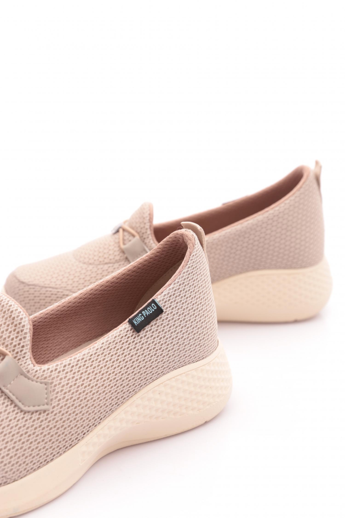 B5034 Kadın Ss Keten Fiyonk Ayakkabı - Görsel 6