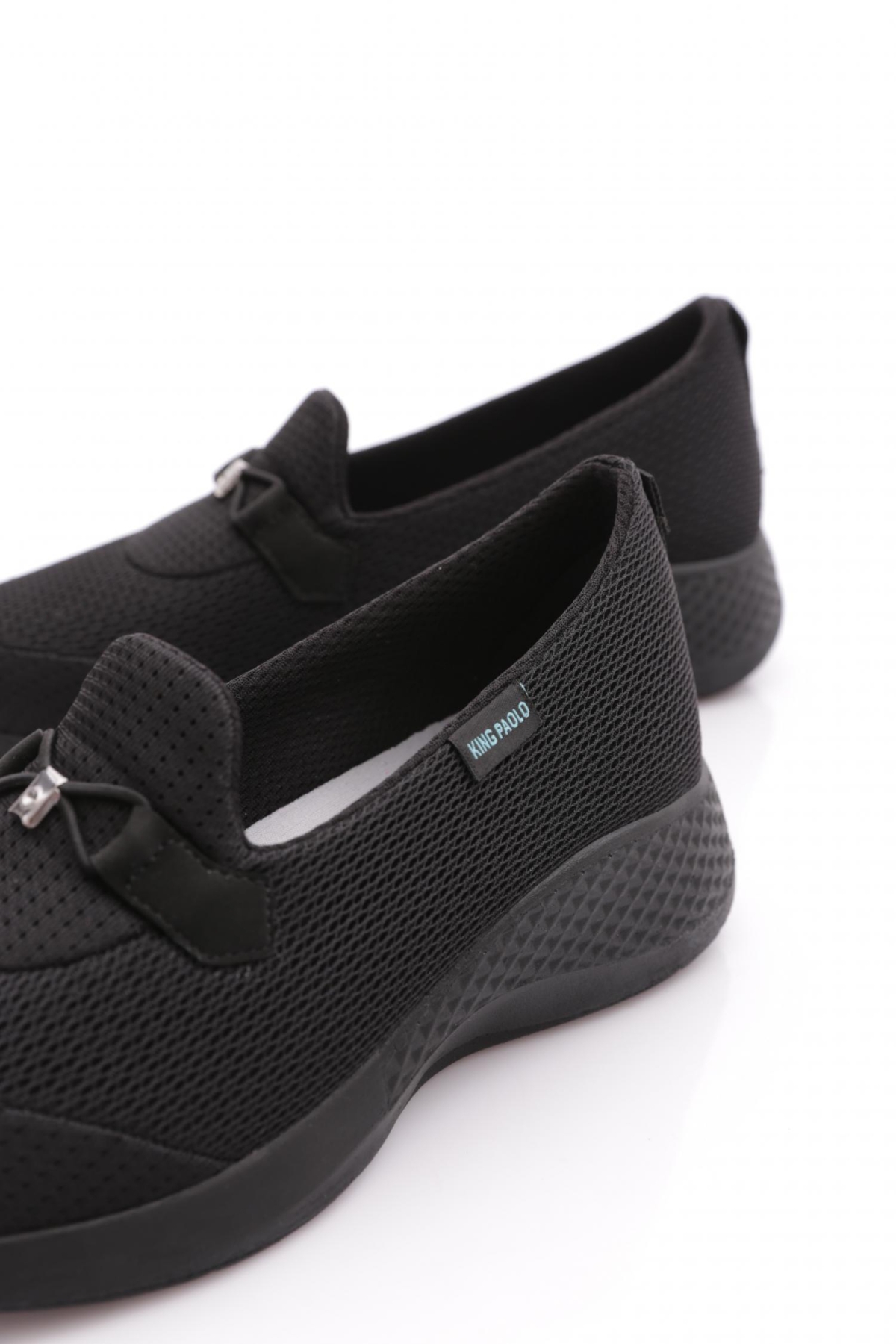 B5034 Kadın Ss Keten Fiyonk Ayakkabı - Görsel 6