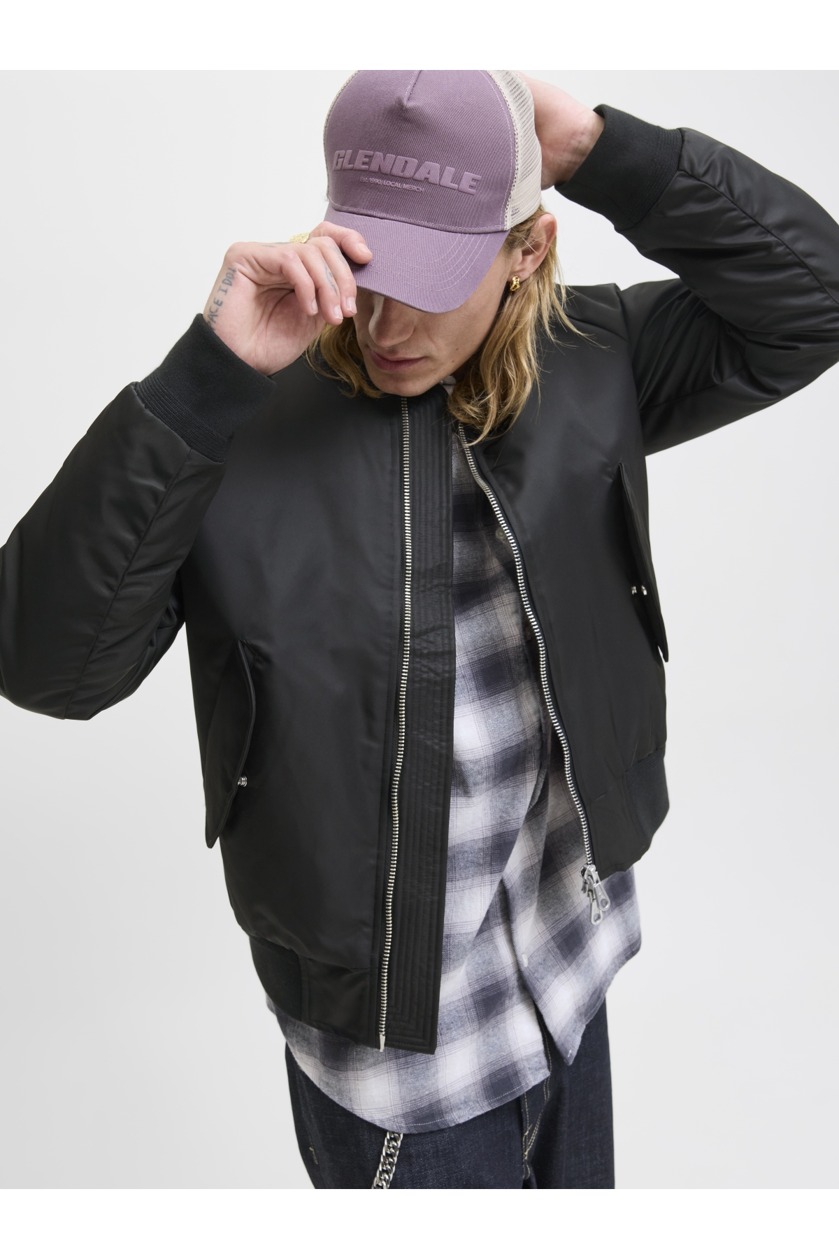 k*q様 【即完】jentlouis MA-1 Bomber jacket ジェ k*q様 【即完】jentlouis MA-1 Bomber jacket ジェ Short MA-1 Bomber