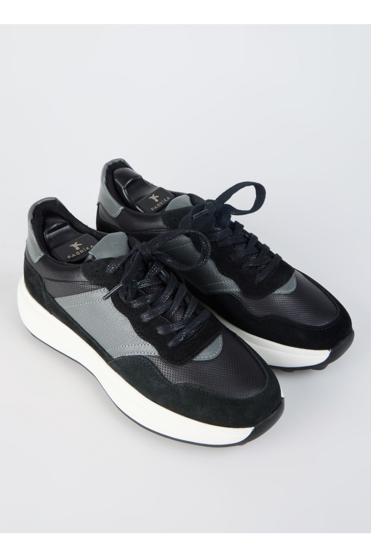 Siyah-Gri Erkek Sneaker TITUS - Görsel 4