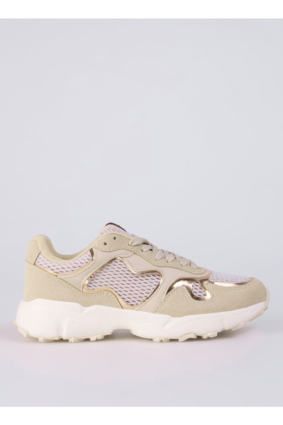Bej-Altın Kadın Sneaker MARTIN - Görsel 2