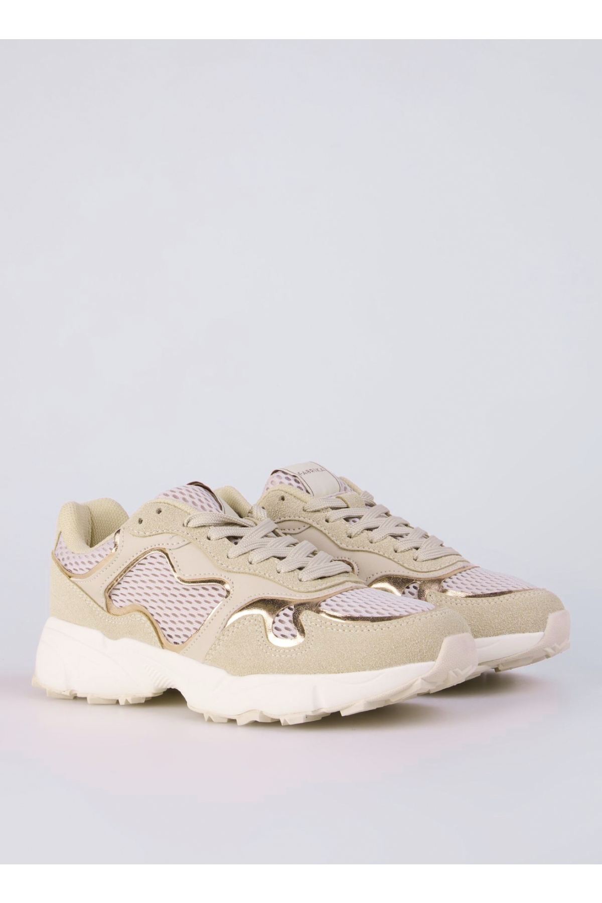 Bej-Altın Kadın Sneaker MARTIN - Görsel 3