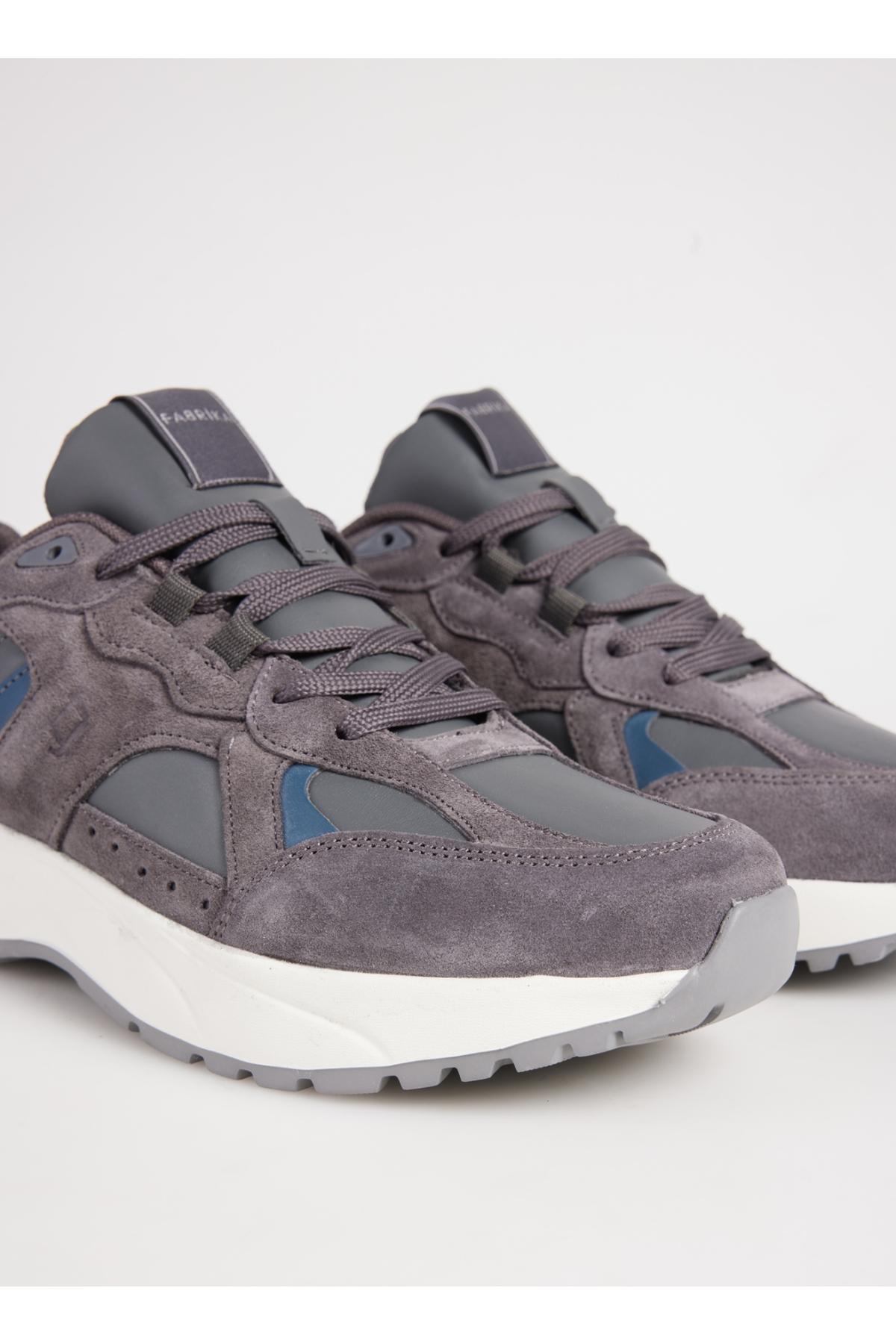 Gri Erkek süet Sneaker PINOS-BEVAN - Görsel 6