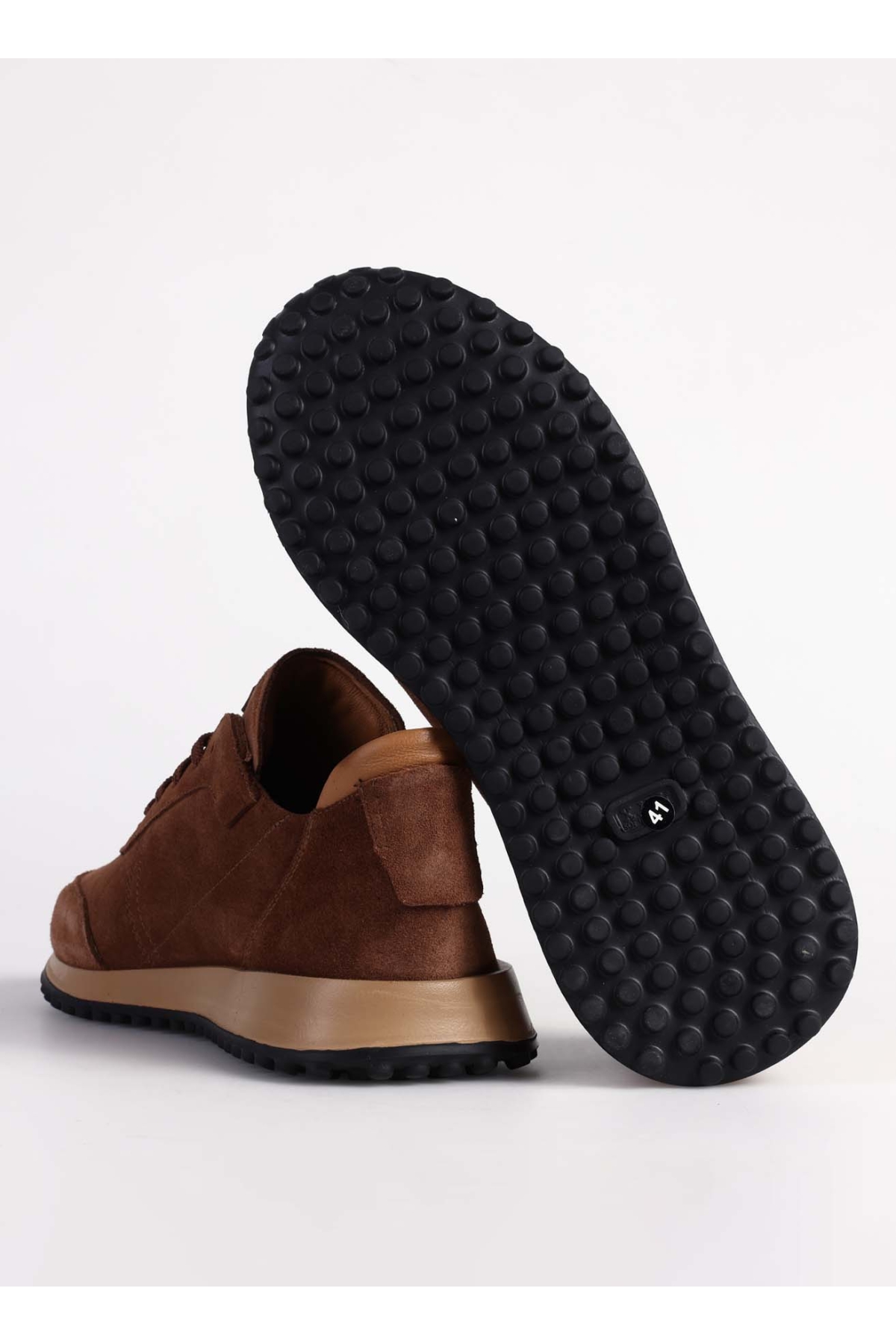 Fabrika Fabrika Taba Erkek Süet Sneaker BERTIE | Flo Taba - 6. görsel