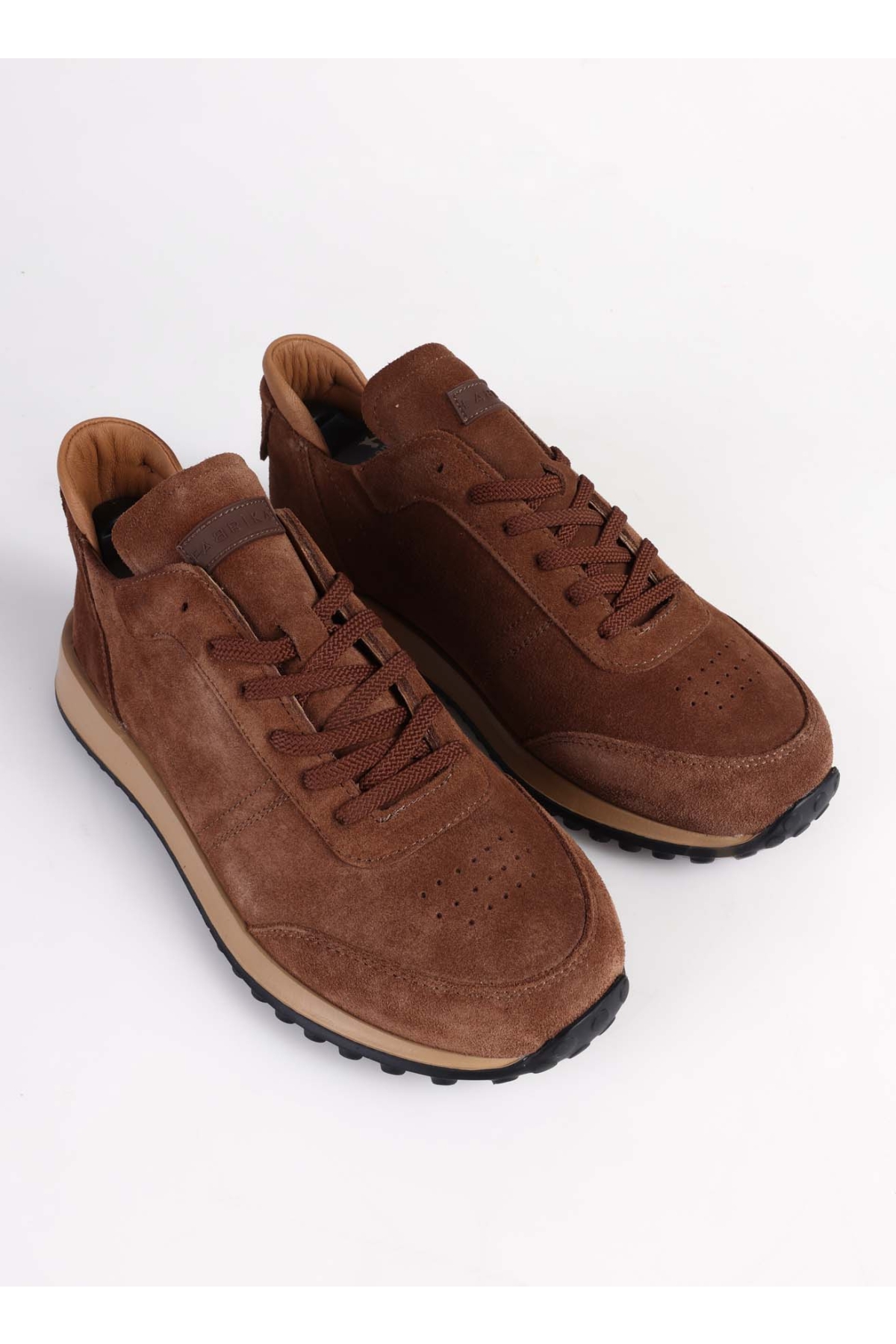 Fabrika Fabrika Taba Erkek Süet Sneaker BERTIE | Flo Taba - 7. görsel