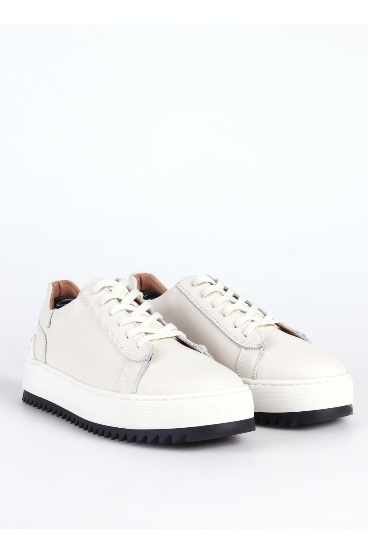 Beyaz Erkek Deri Sneaker GIBSON - Görsel 3