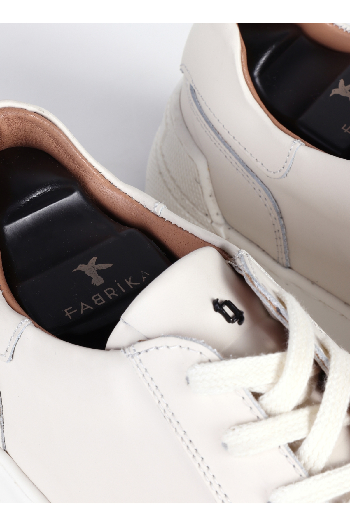 Beyaz Erkek Deri Sneaker GIBSON - Görsel 8