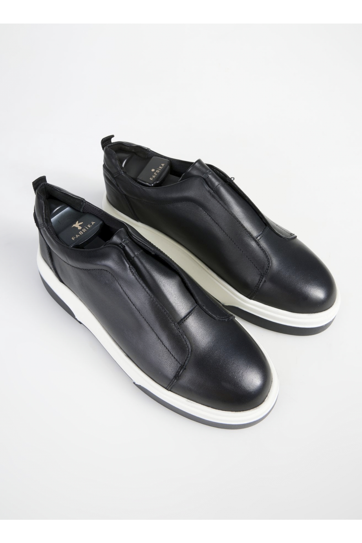 Siyah Erkek Deri Sneaker OTIS-PACHO - Görsel 3