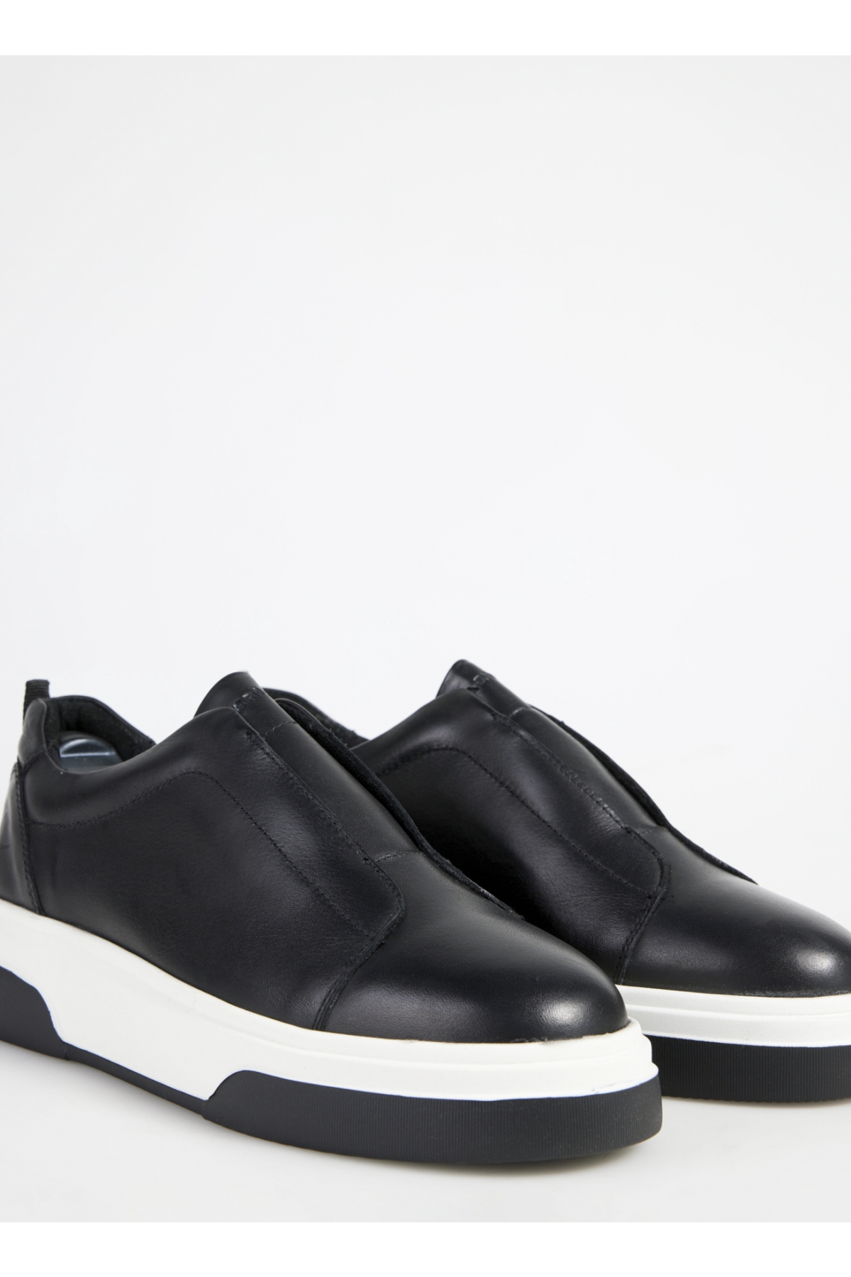 Siyah Erkek Deri Sneaker OTIS-PACHO - Görsel 5