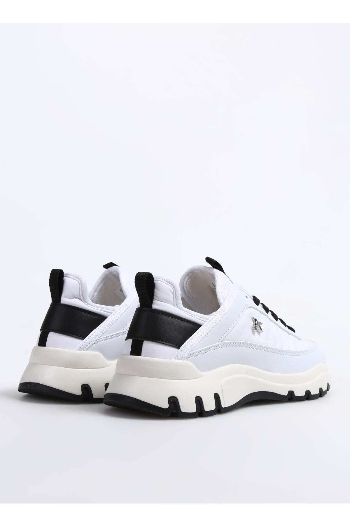 Fabrika Fabrika Beyaz-Siyah Kadın Sneaker JAIME | Flo Beyaz - 4. görsel