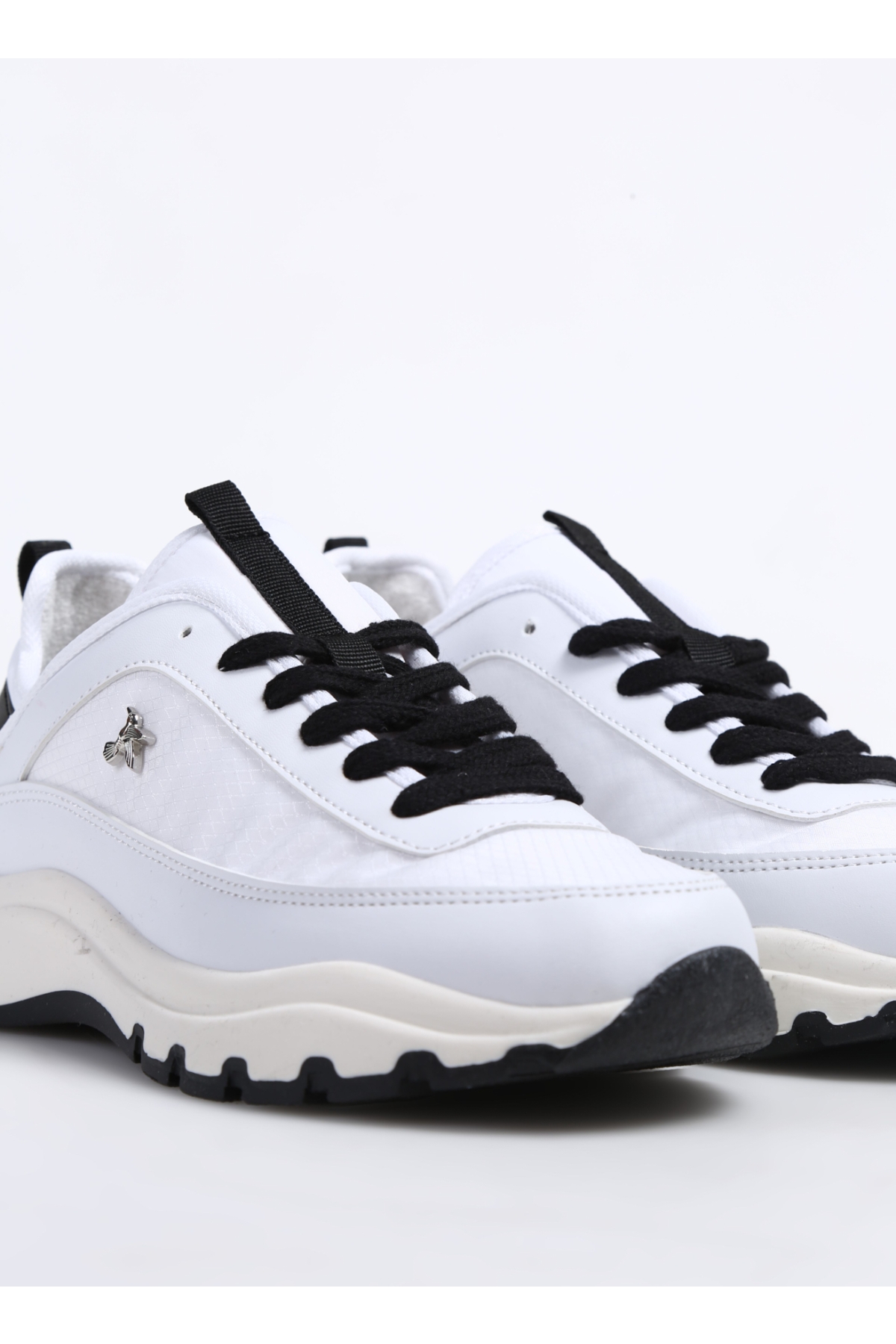 Fabrika Fabrika Beyaz-Siyah Kadın Sneaker JAIME | Flo Beyaz - 6. görsel