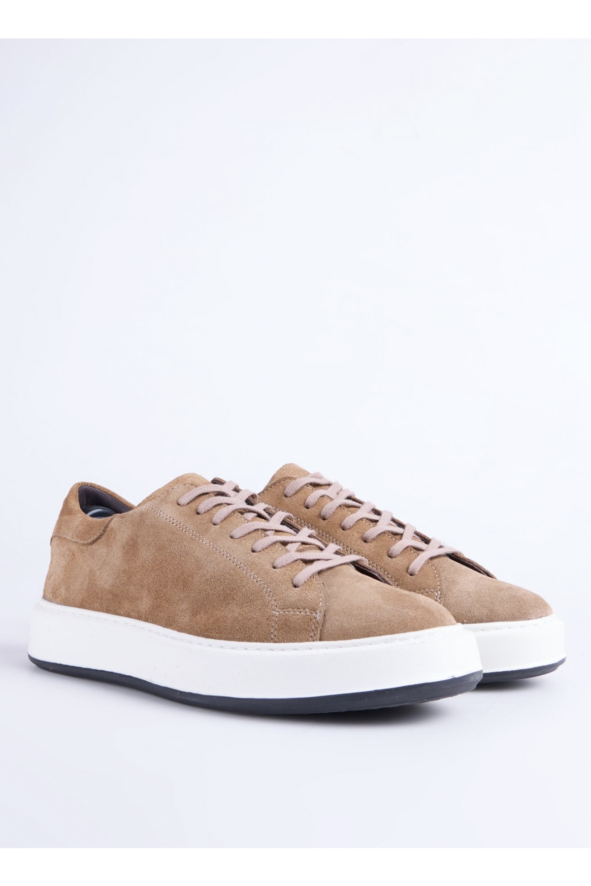 Bej Erkek Süet Sneaker JAROD - Görsel 12