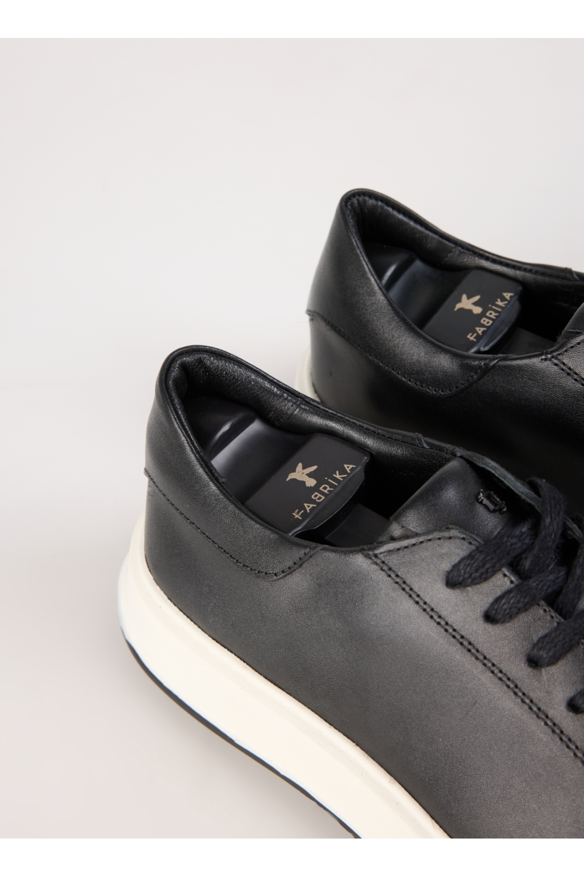 Siyah Erkek Deri Sneaker JAROD - Görsel 10