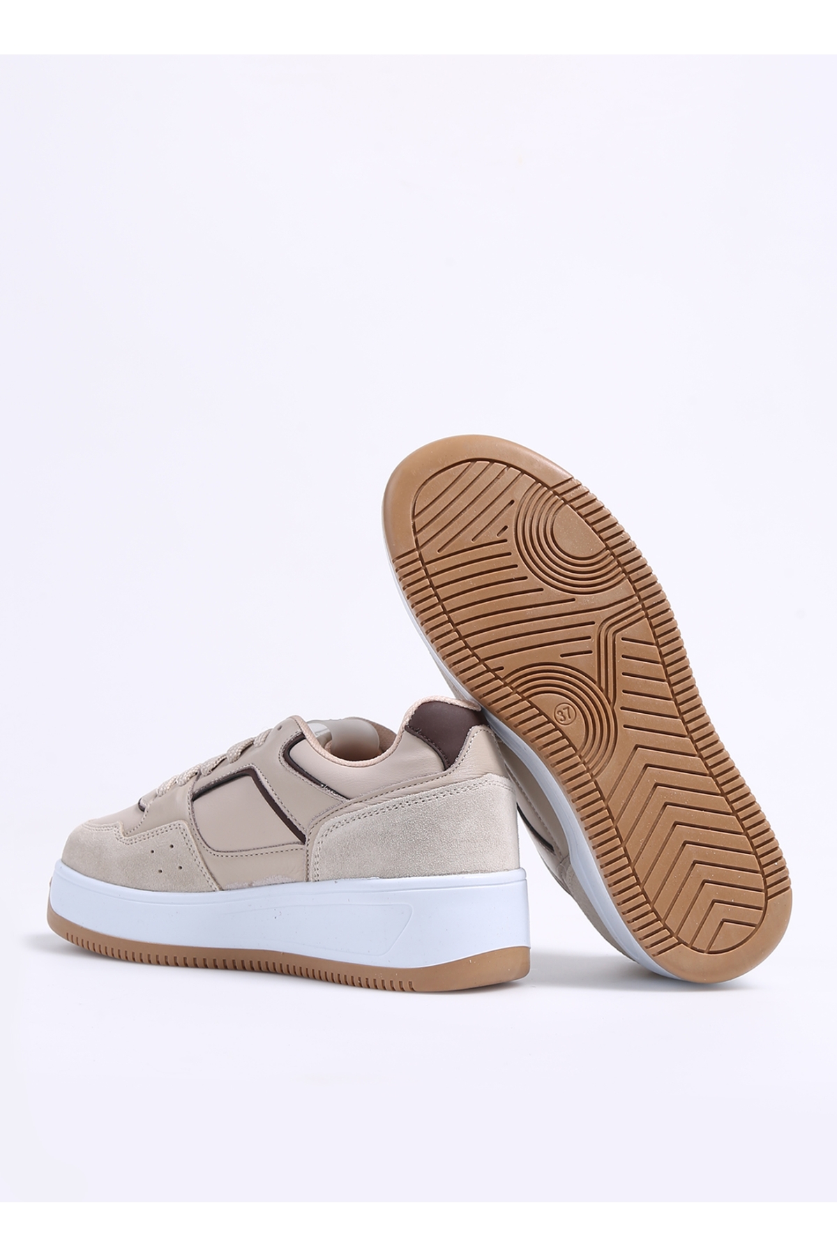 Fabrika Fabrika Bej Kadın Sneaker TERSHY | Flo Bej - 5. görsel