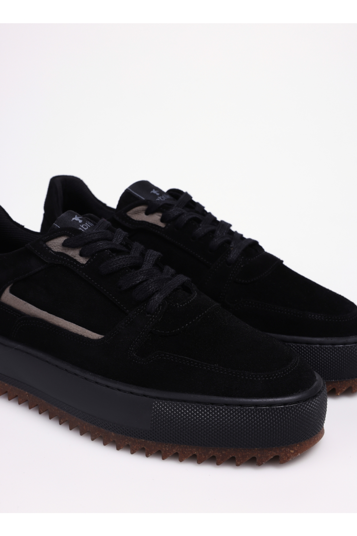 Siyah Erkek Deri Sneaker CERIGNO - Görsel 10