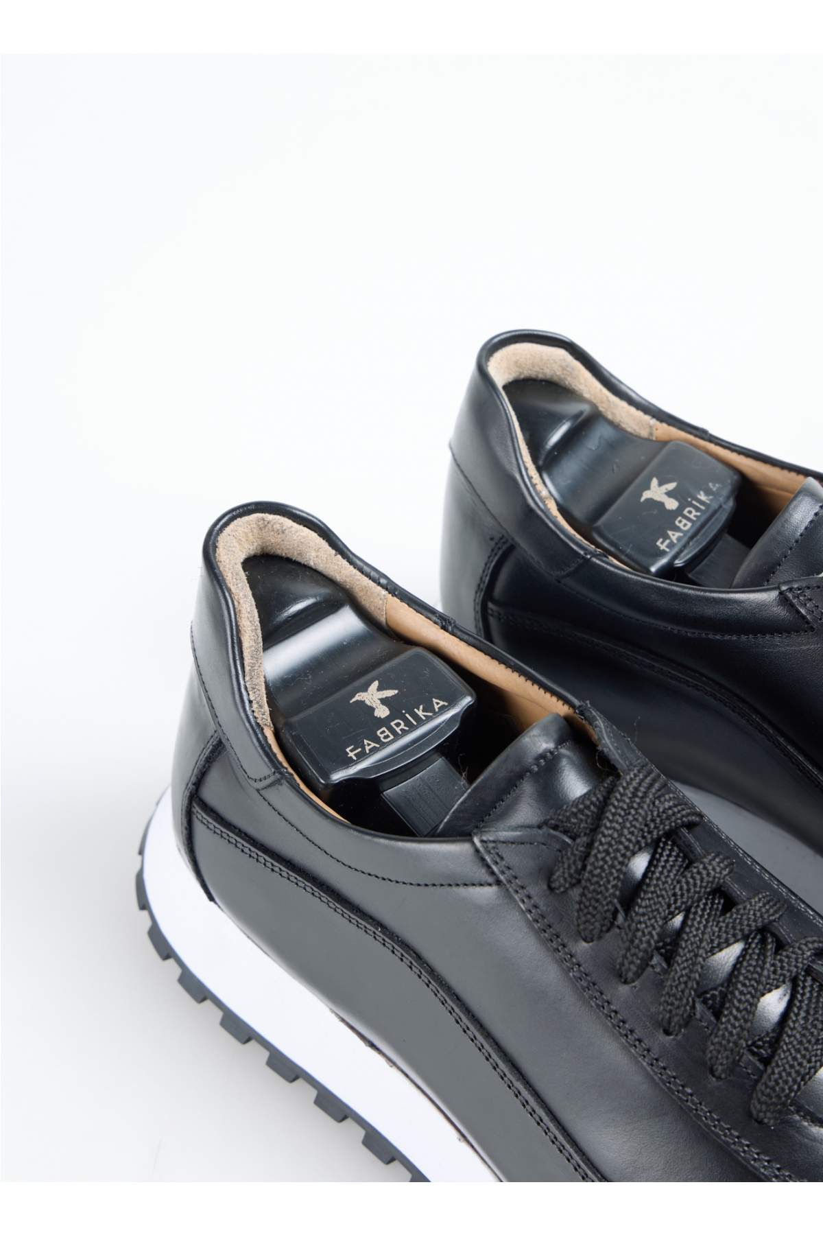 Siyah Erkek Deri Sneaker LEON-ALDOUS - Görsel 11