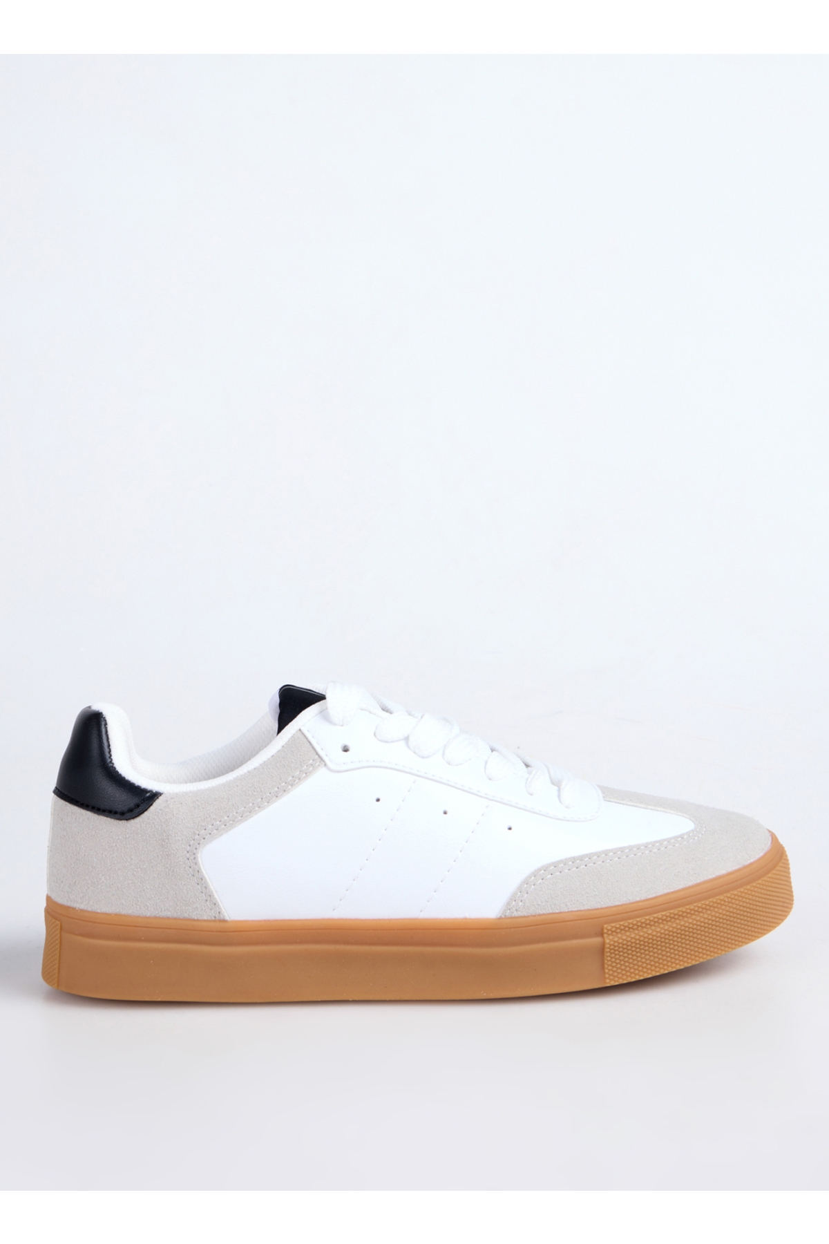 Beyaz - Siyah Kadın Sneaker MARIAN - Görsel 2