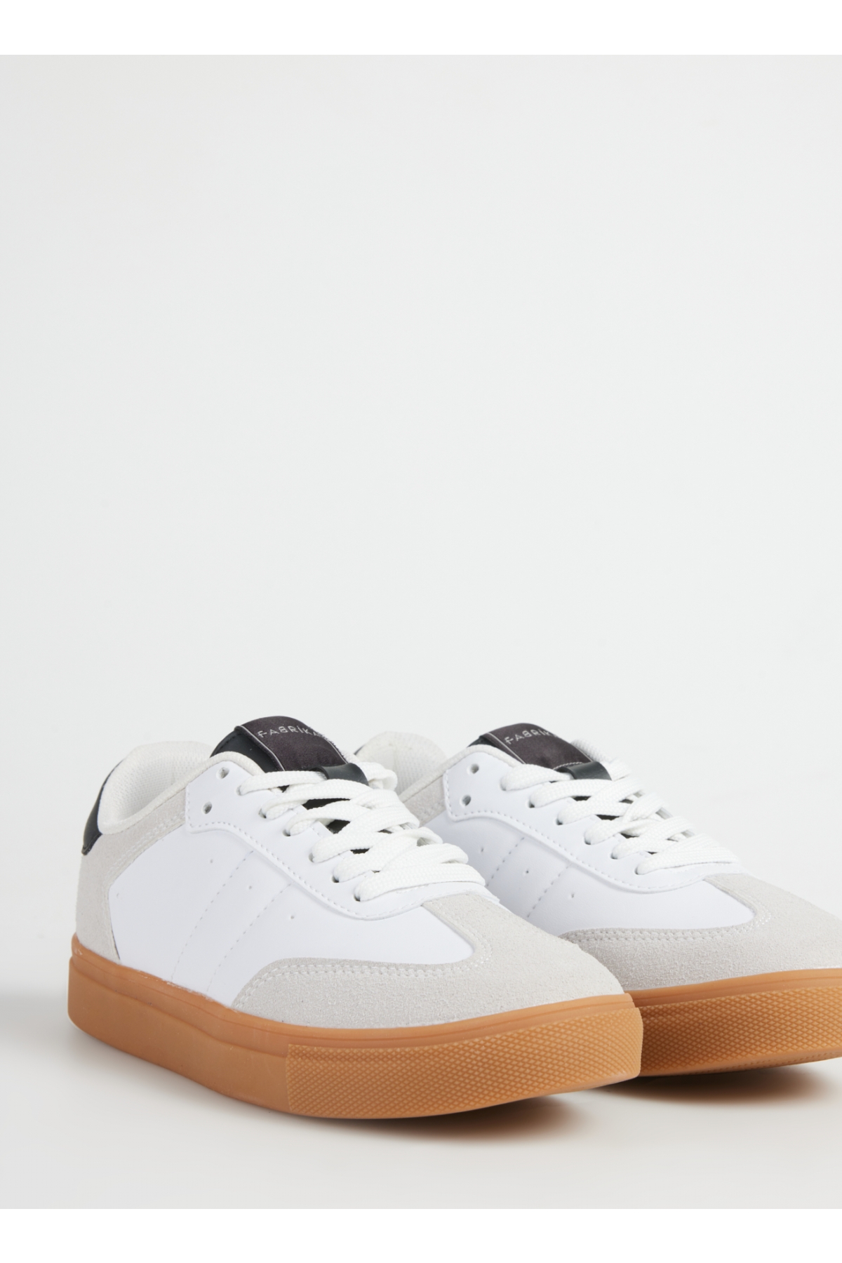 Beyaz - Siyah Kadın Sneaker MARIAN - Görsel 5