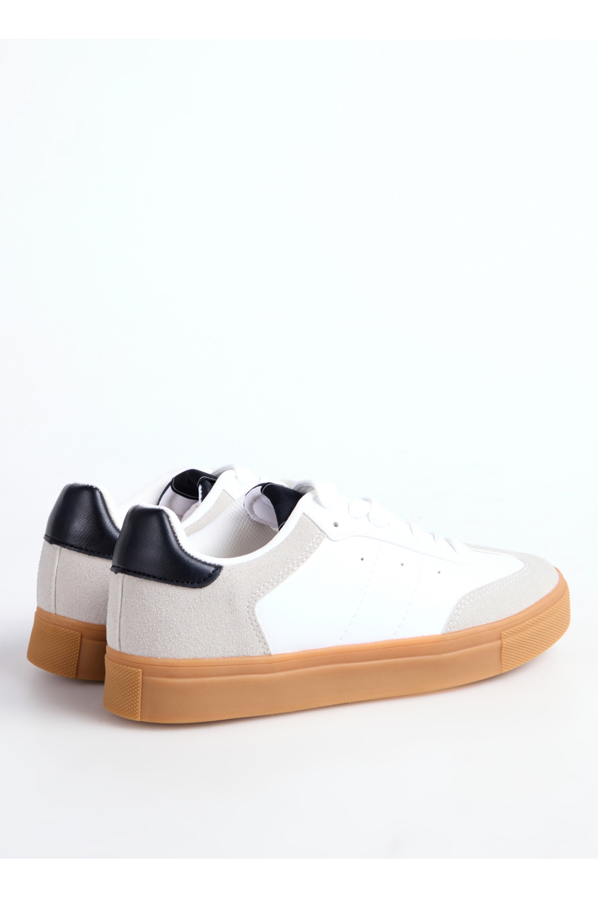 Beyaz - Siyah Kadın Sneaker MARIAN - Görsel 9