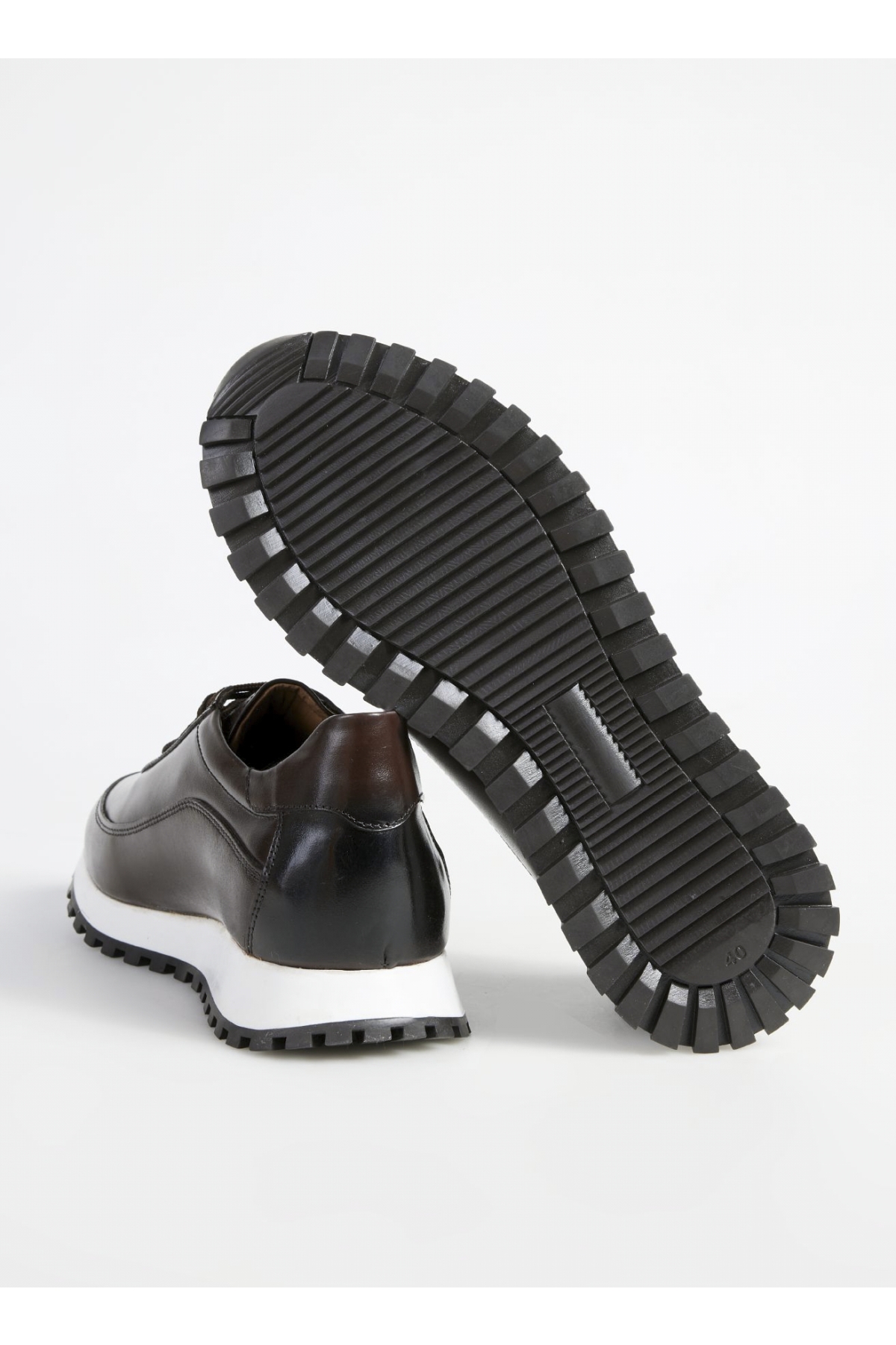 Kahverengi Erkek Deri Sneaker LEON-ALDOUS - Görsel 7