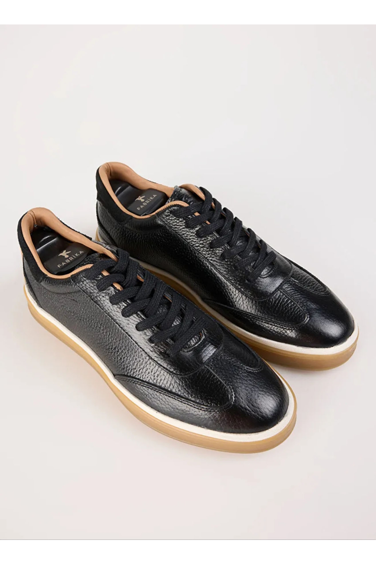 Siyah Erkek Deri Sneaker NASH-PRIME - Görsel 8