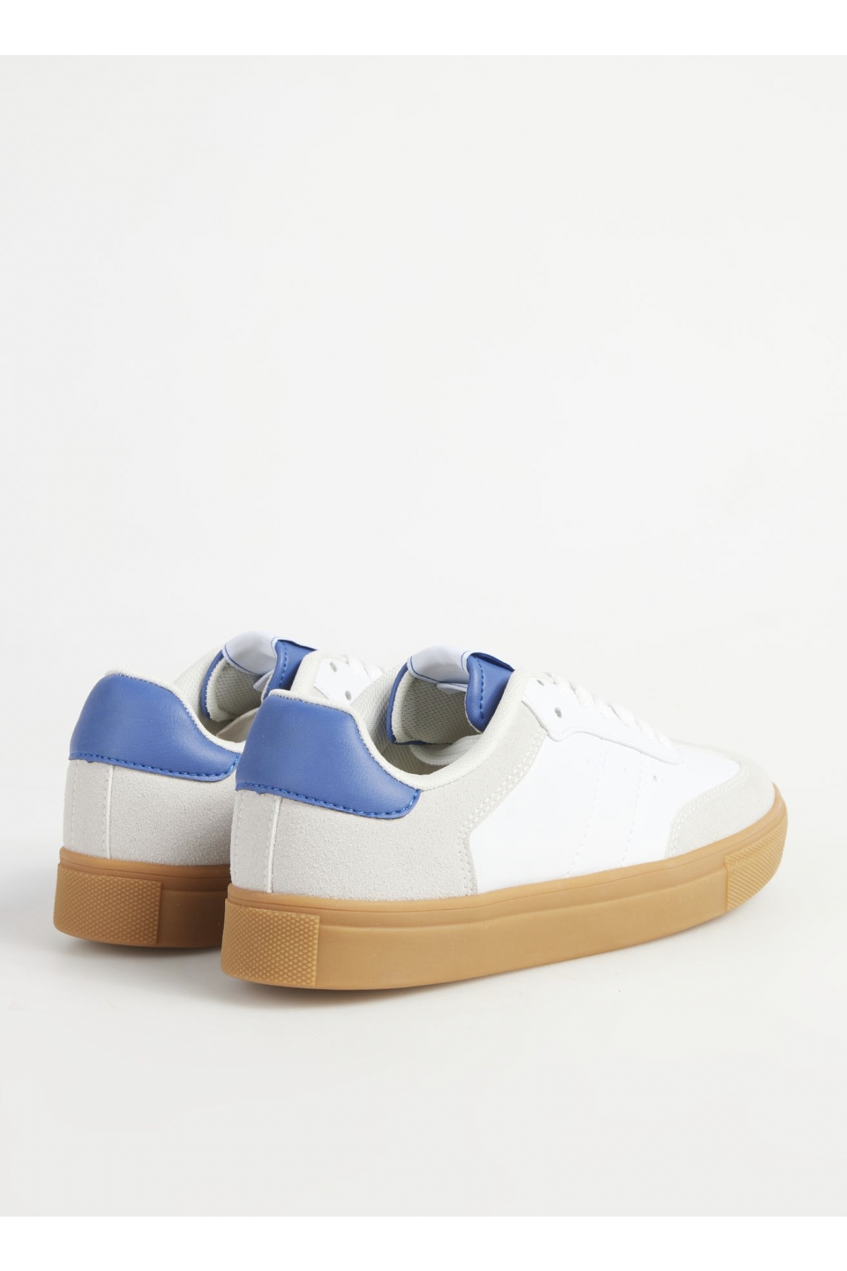 Fabrika Fabrika Beyaz-Mavi Kadın kumaş Sneaker MARIAN | Flo Mavi - 3. görsel