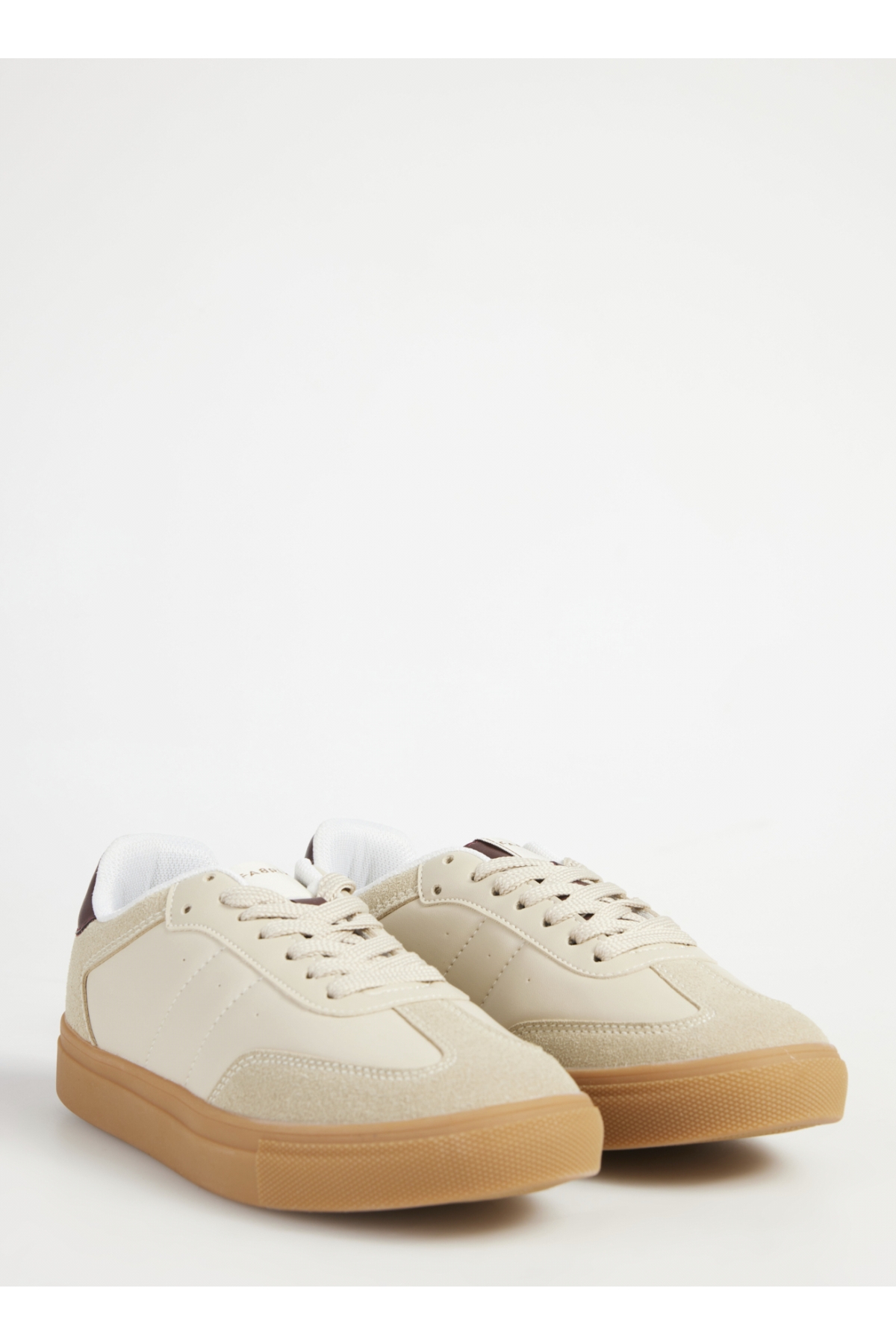 Bej - Bordo Kadın Sneaker MARIAN - Görsel 5