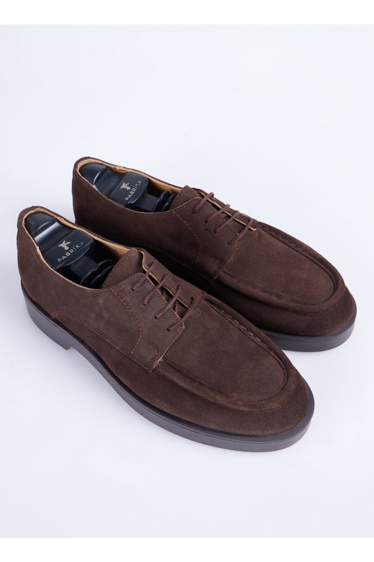 Deri Kahve Erkek Klasik Ayakkabı HENEL-ALPHA-SUET - Görsel 5