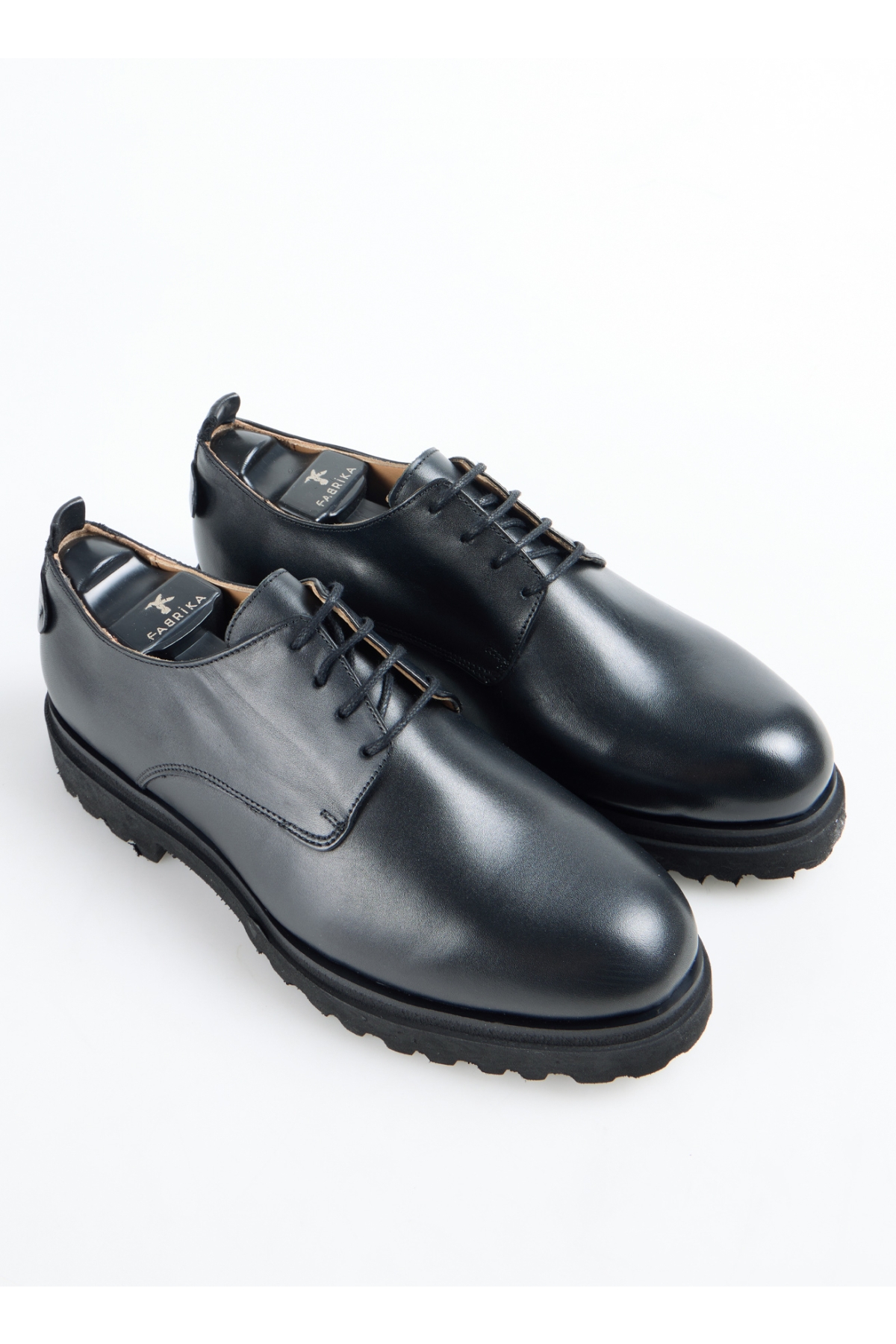 Deri Siyah Erkek Klasik Ayakkabı YODER-JURO - Görsel 6