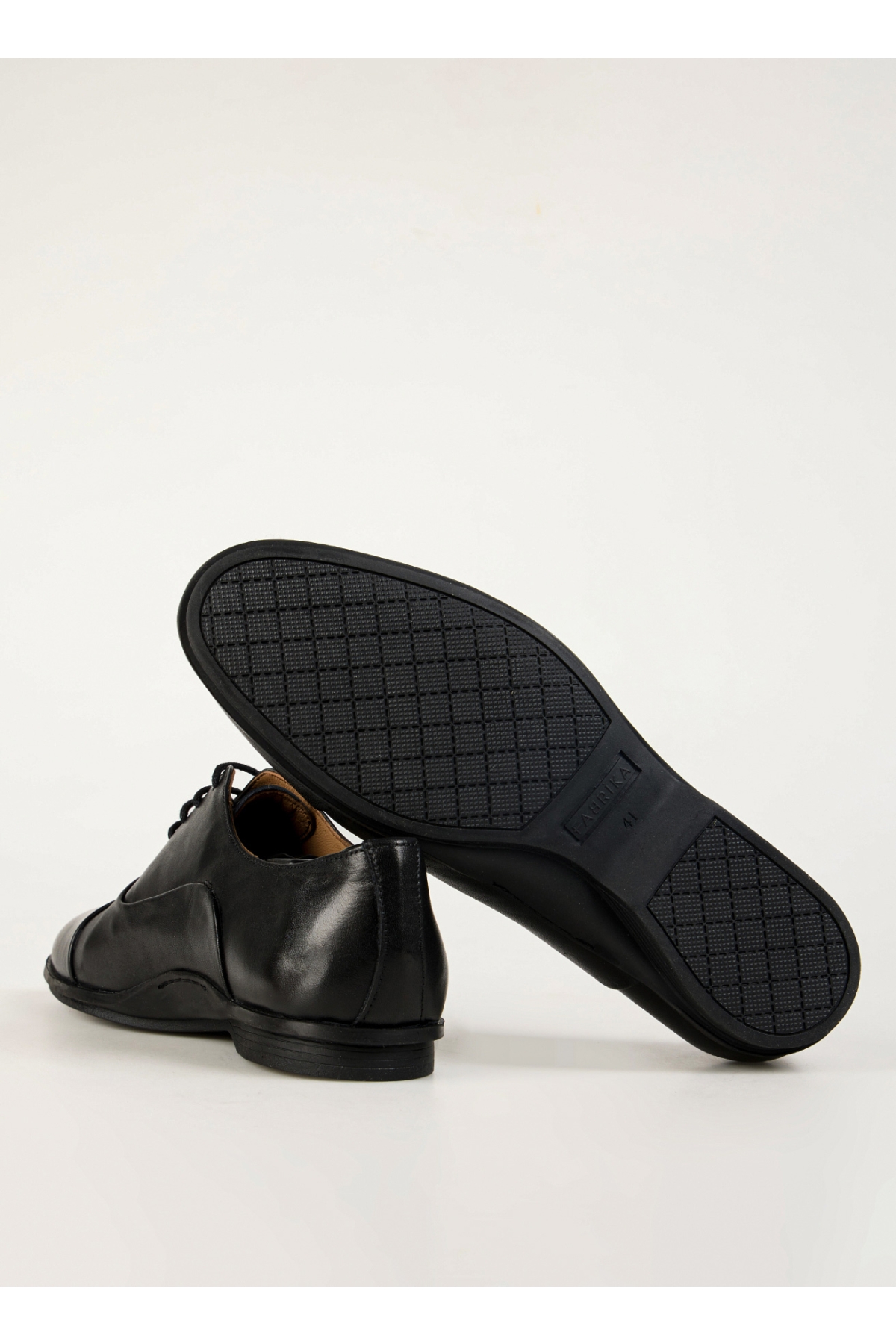 Deri Deri Siyah Erkek Klasik Ayakkabı HAYES-EDISON - Görsel 7