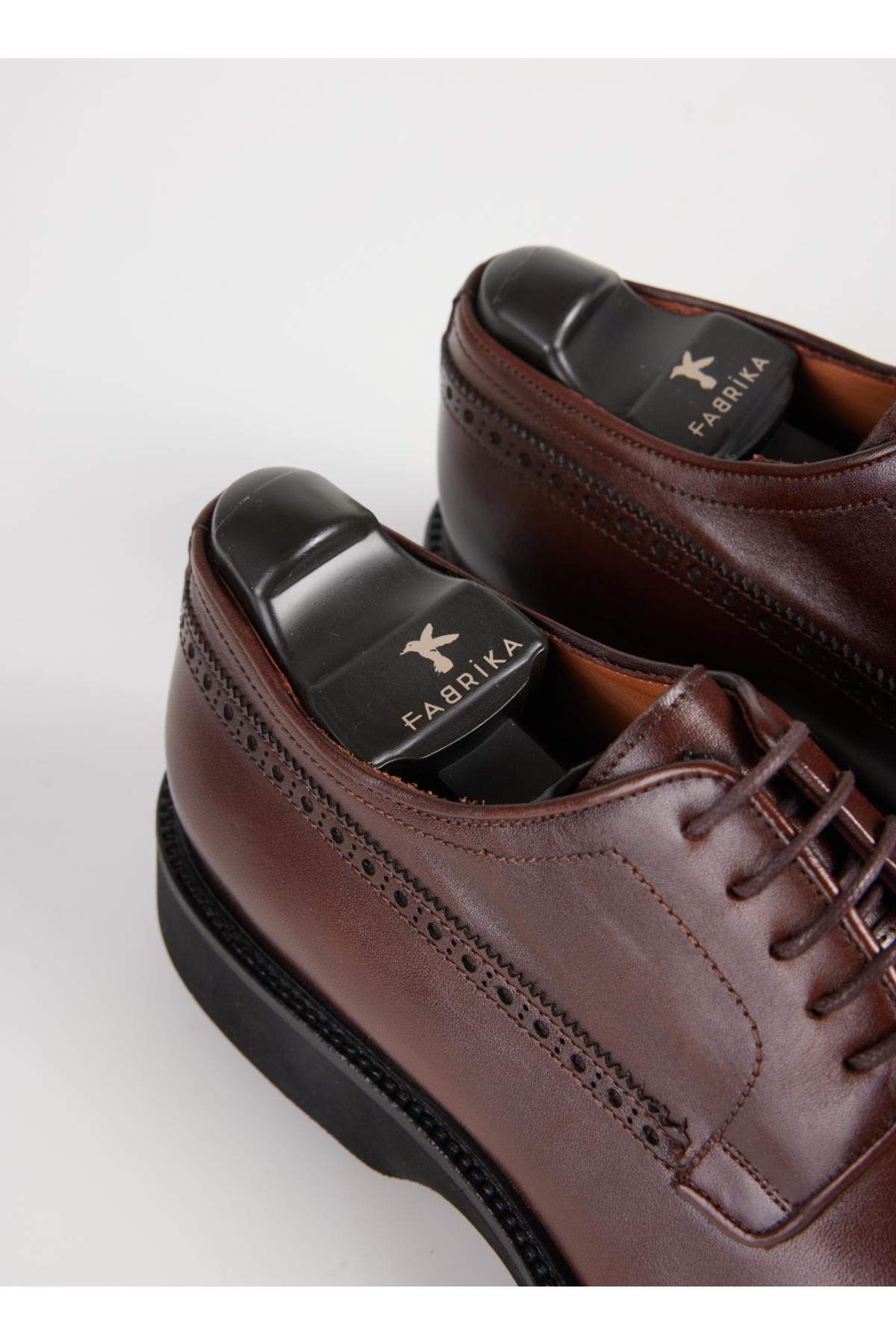 Kahverengi Erkek Deri Klasik Ayakkabı SEGAMA-ETHAN VİBRAM - Görsel 6