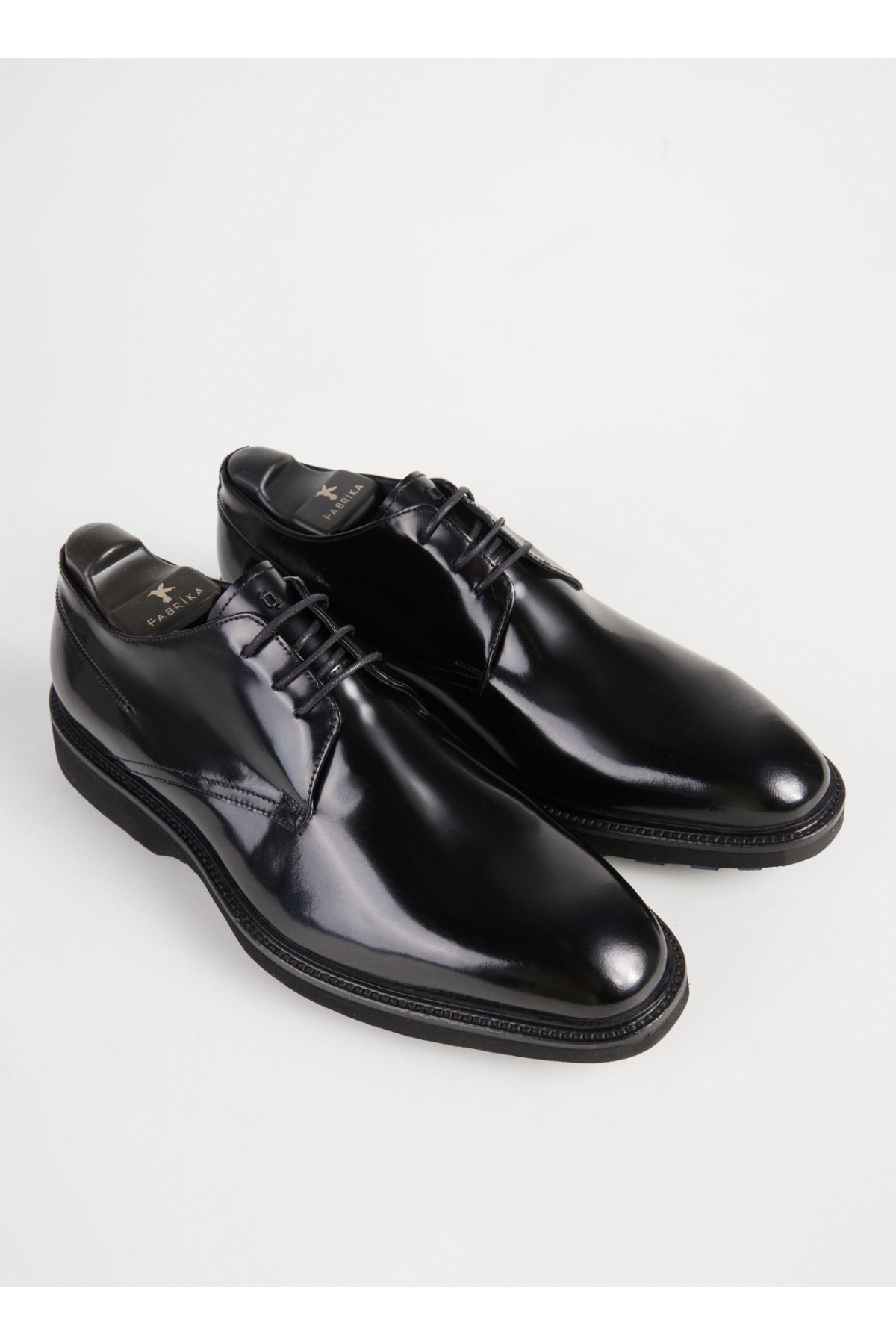 Siyah Erkek Deri Klasik Ayakkabı SEGAMA-ELROY VİBRAM - Görsel 5