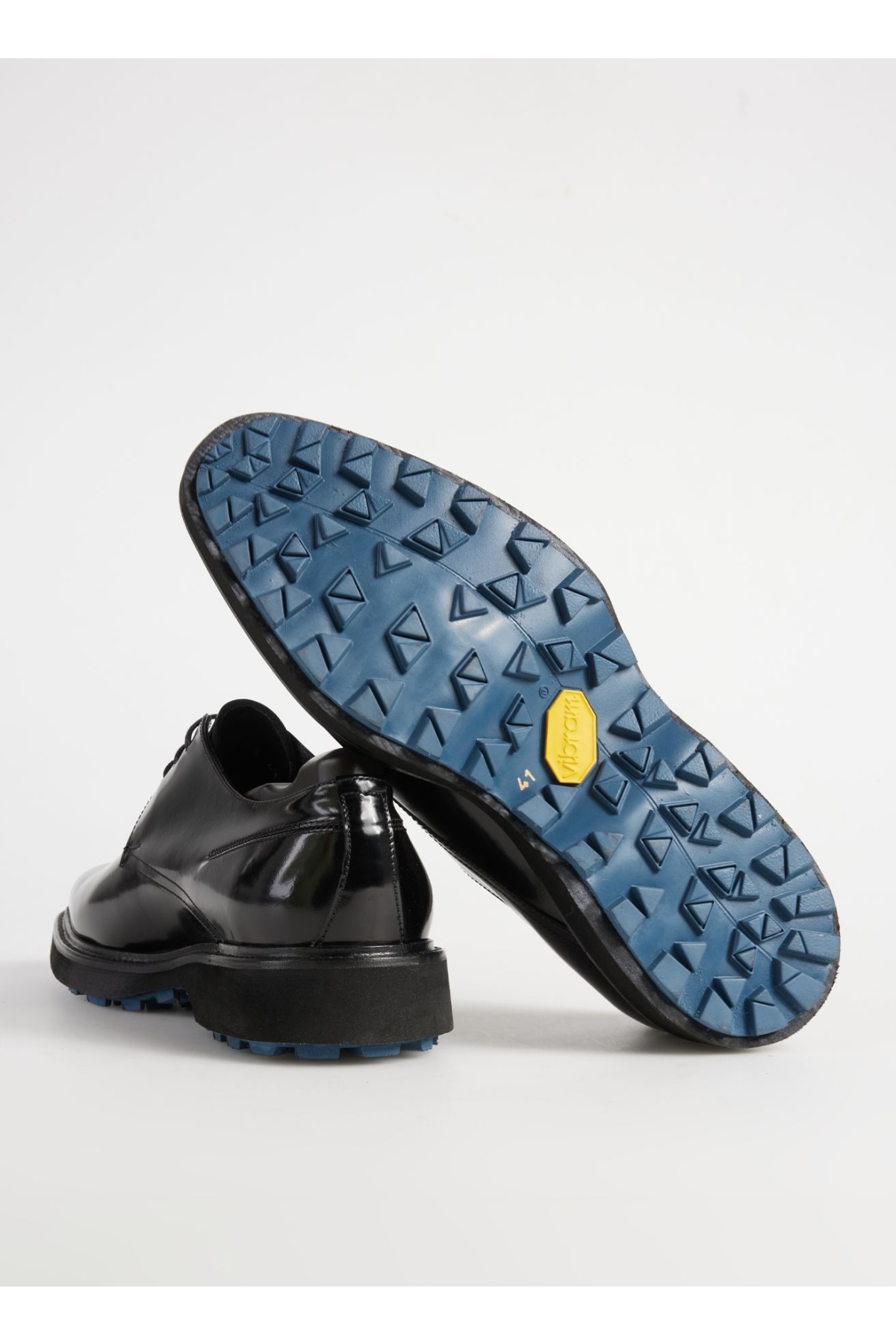 Siyah Erkek Deri Klasik Ayakkabı SEGAMA-ELROY VİBRAM - Görsel 8