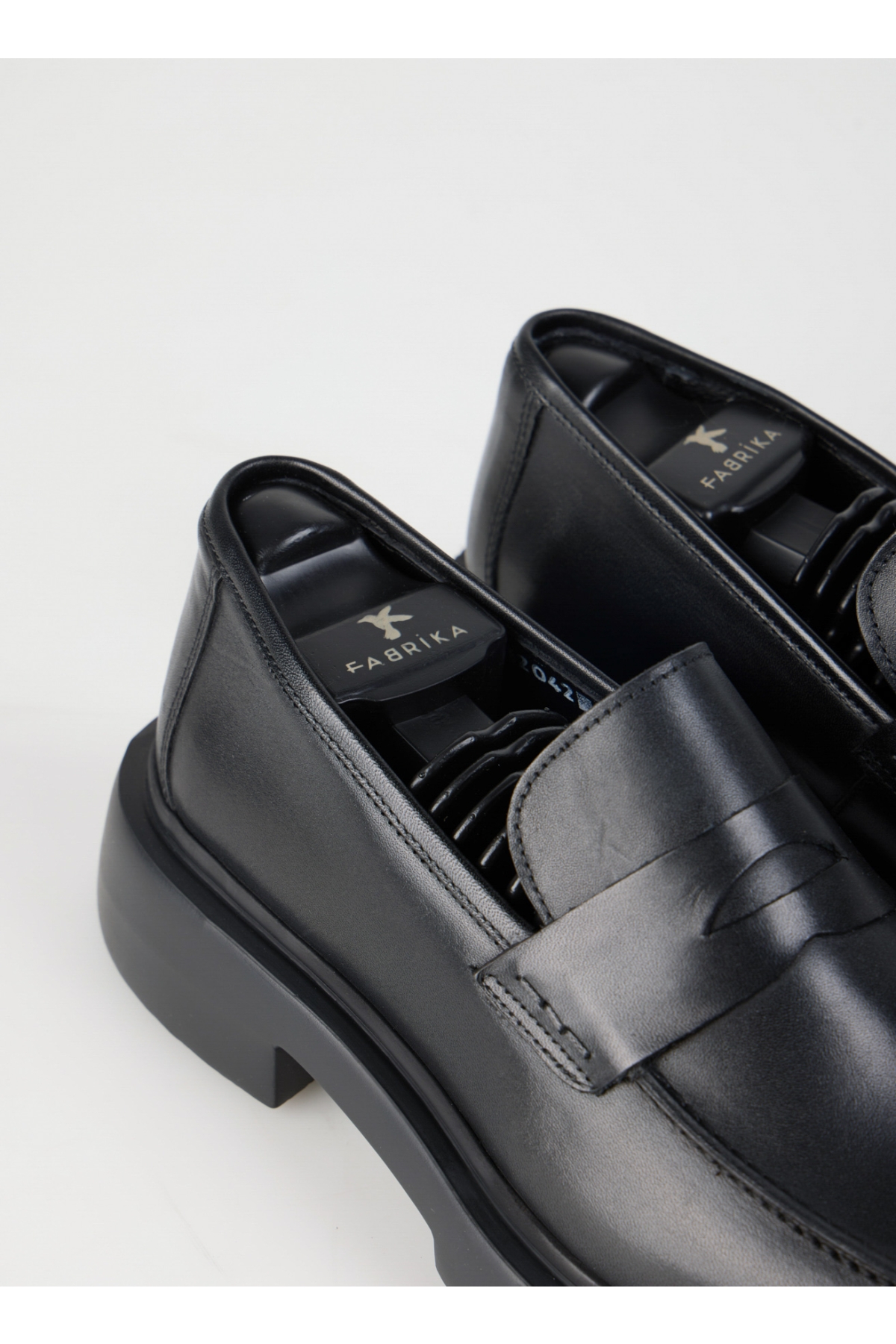 Deri Deri Siyah Erkek Klasik Ayakkabı RAFA-BURGESS - Görsel 5